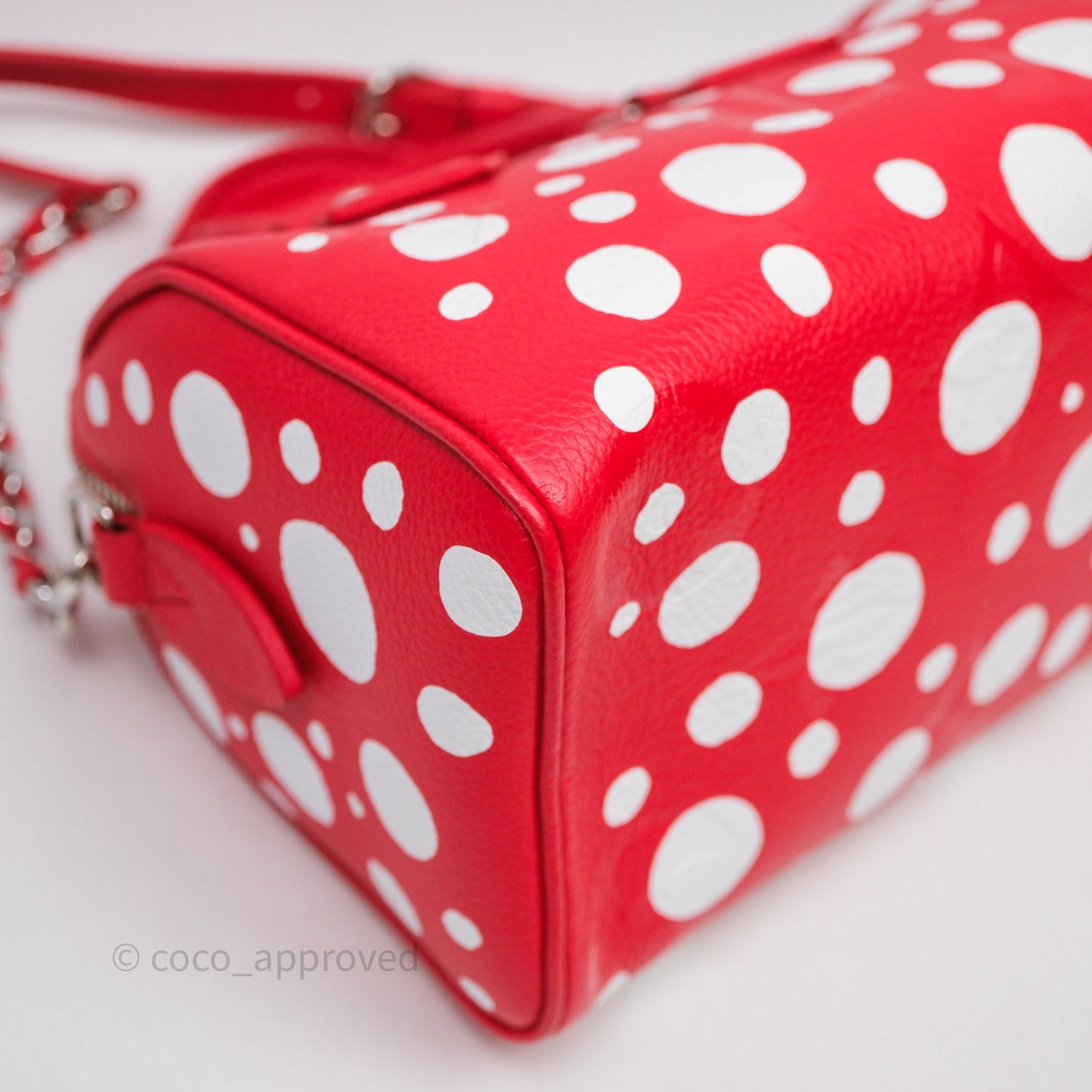 Louis Vuitton x Yayoi Kusama Speedy Bandoulière 20 Red