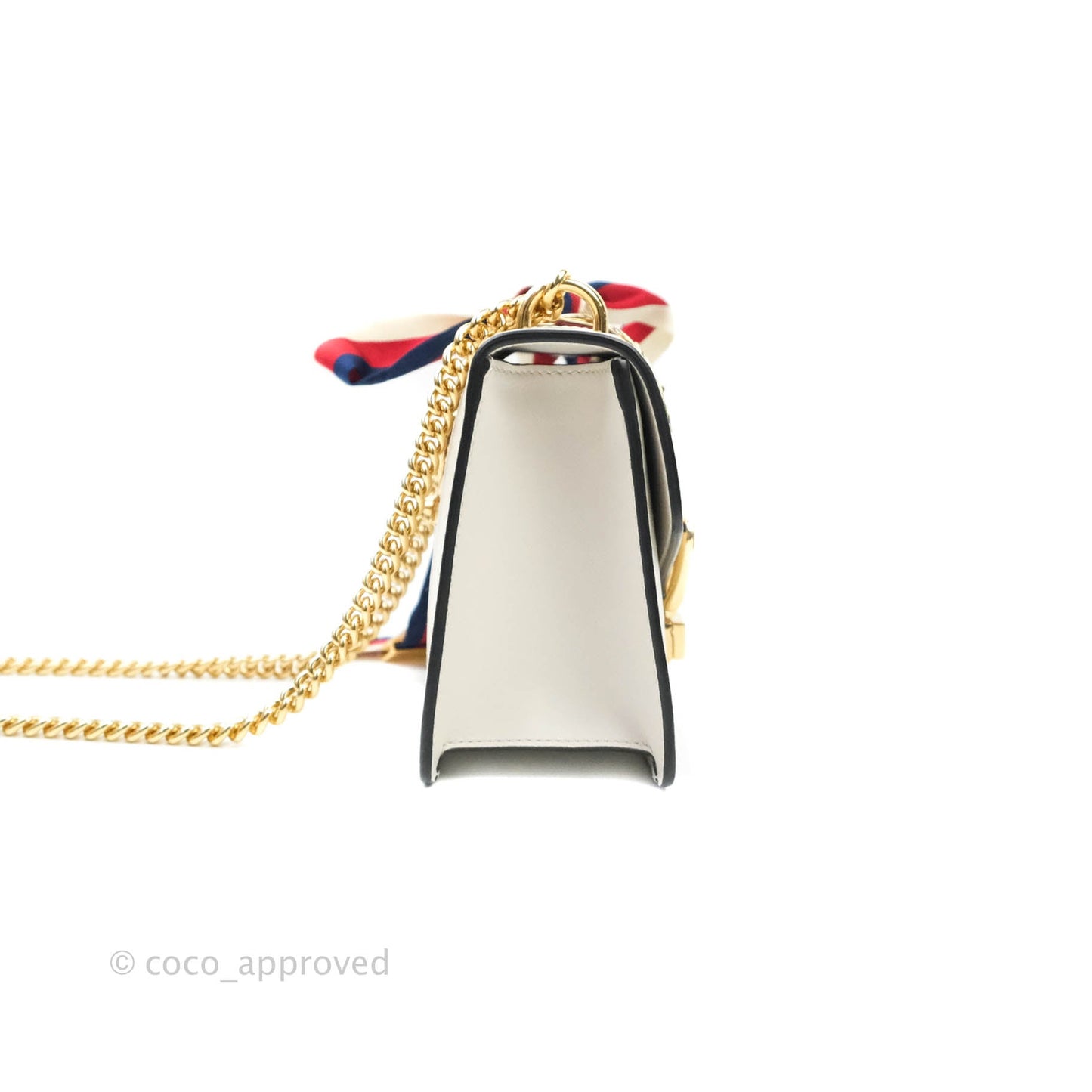 Gucci Sylvie Mini White Calfskin Bag⁣ ⁣⁣⁣⁣⁣⁣⁣⁣⁣⁣⁣⁣⁣⁣⁣⁣