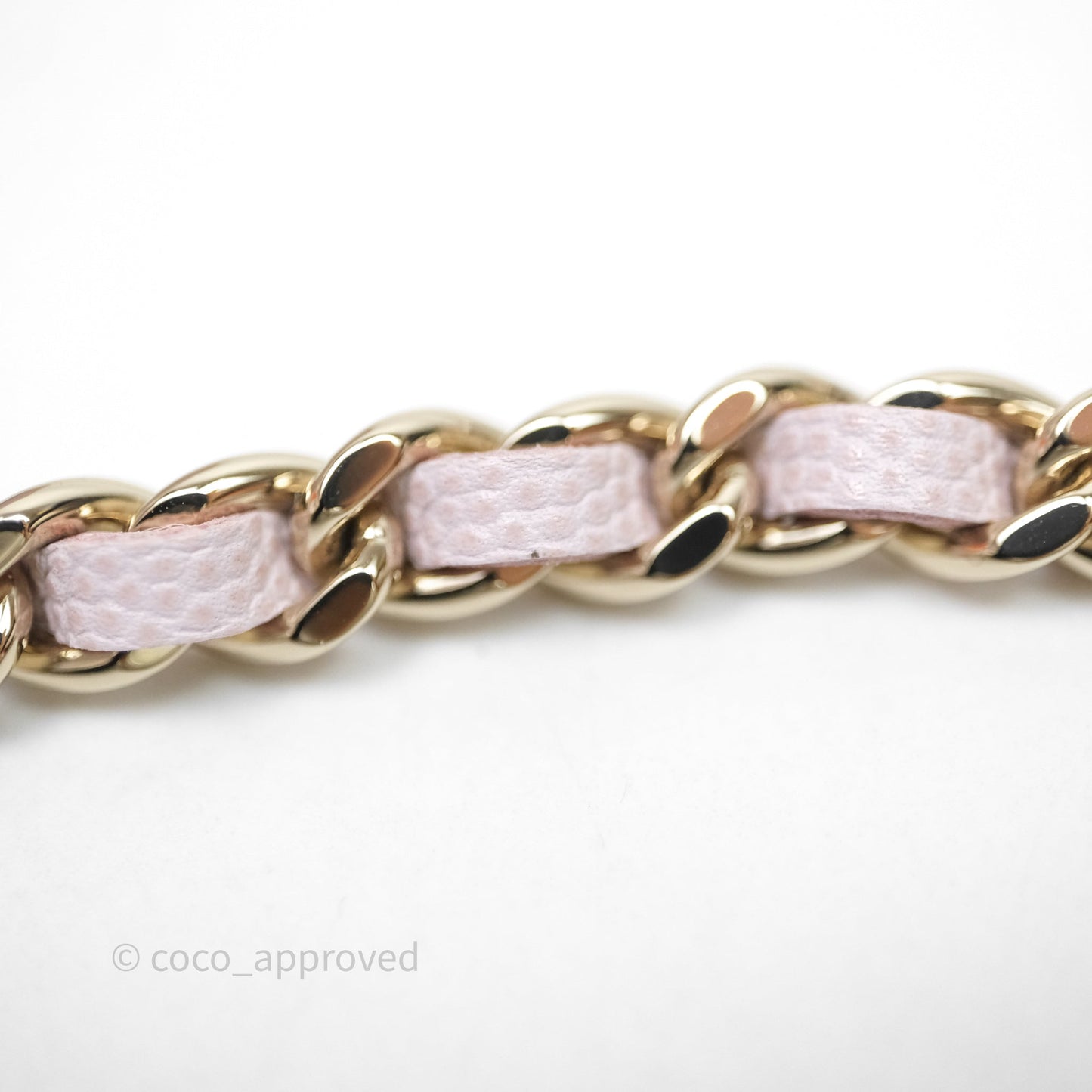 Chanel Top Handle Long Vanity with Chain Light Lilac Pink Caviar Gold Hardware