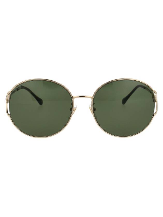 Luxury Gucci Trending 2025 Eyewear Gold Sunglasses Green
