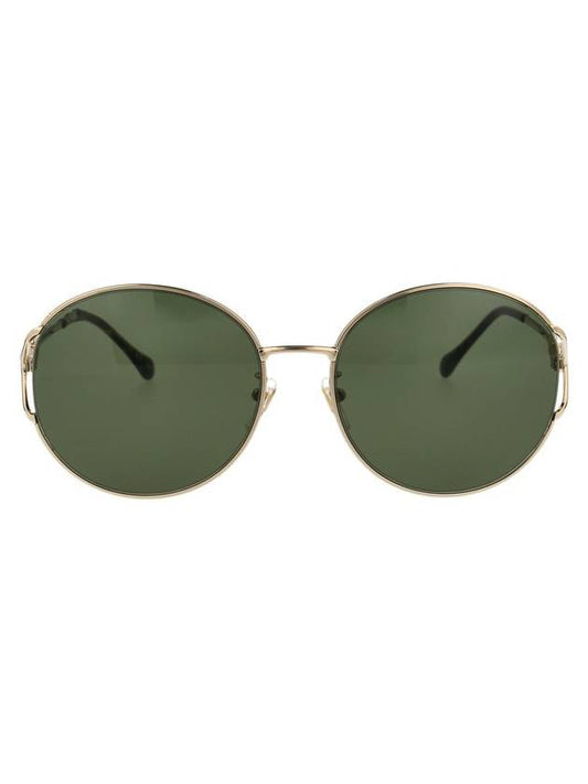 Luxury Gucci Trending 2025 Eyewear Gold Sunglasses Green