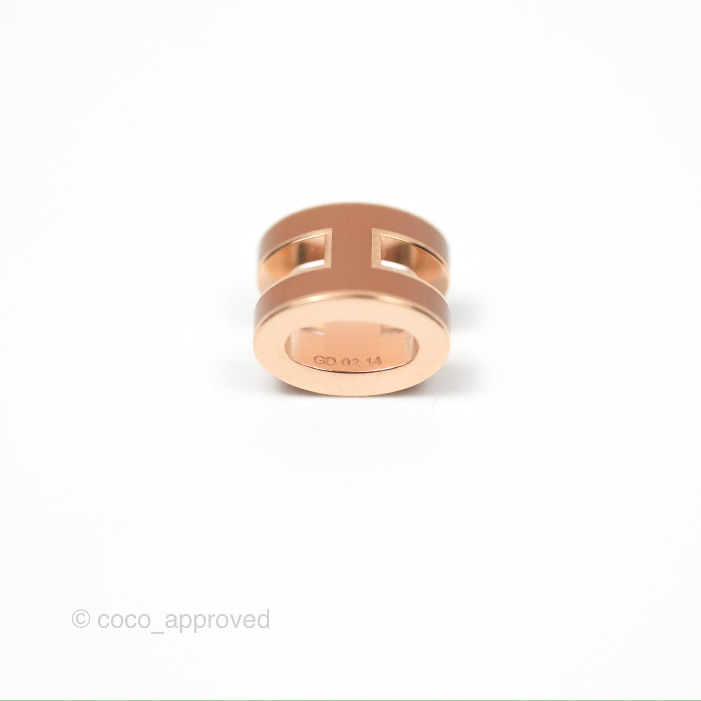 Hermès Mini Pop H Pendant Necklace New Gold Rose Gold Hardware