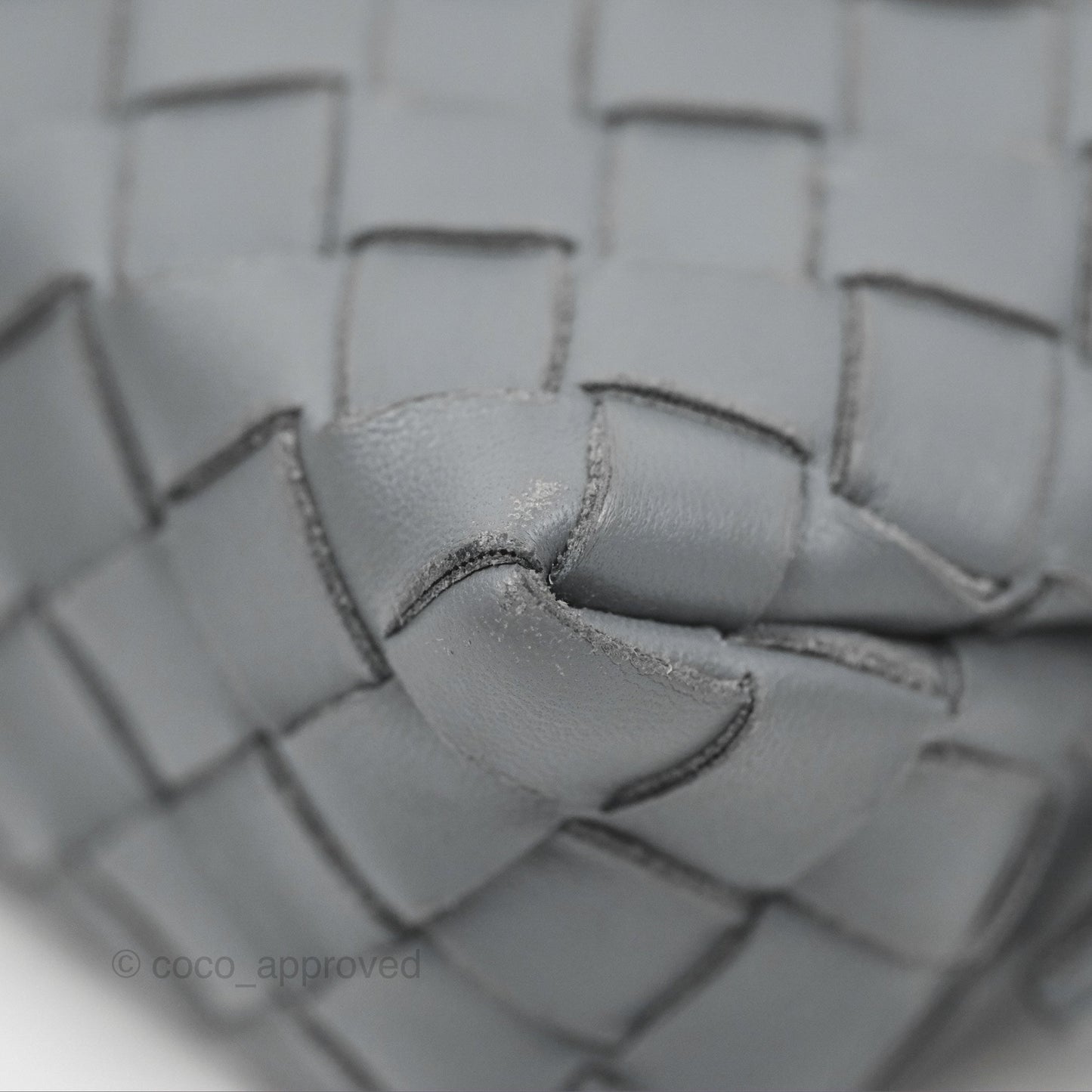 Bottega Veneta Mini Loop Camera Bag Intrecciato Lambskin Thunder