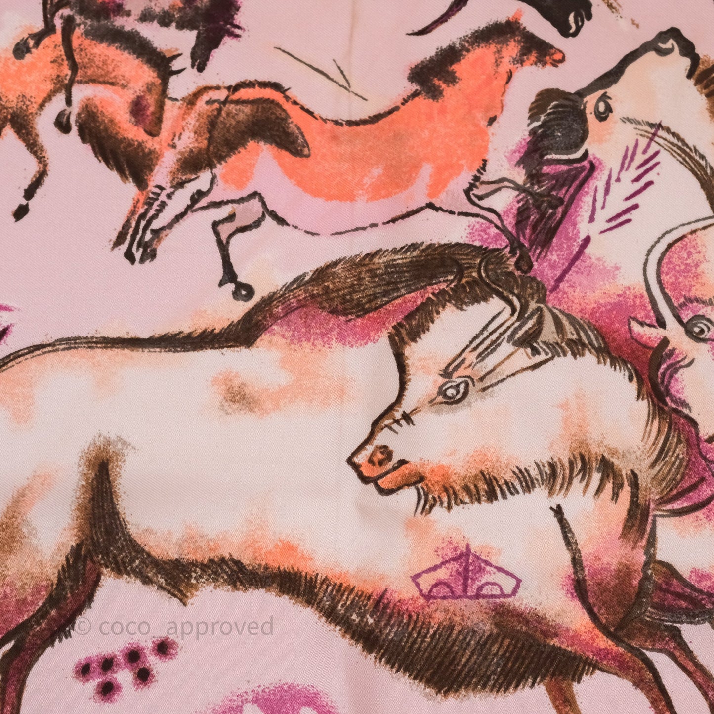 Hermes Premieres Mains Silk Scarf 90