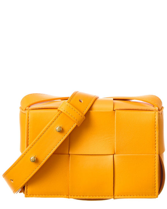 Luxury Bottega Veneta Cassette Leather Crossbody