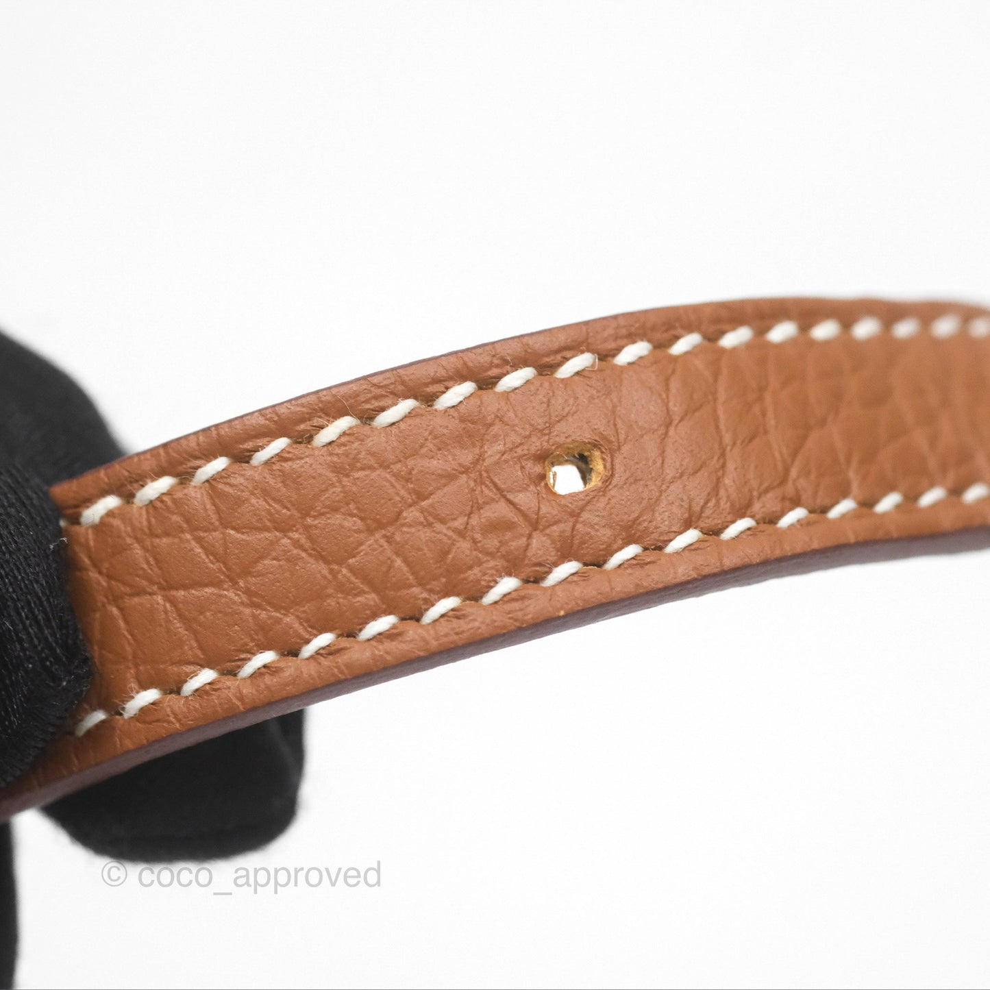 Hermès Halzan 25 Gold Clemence Gold Hardware