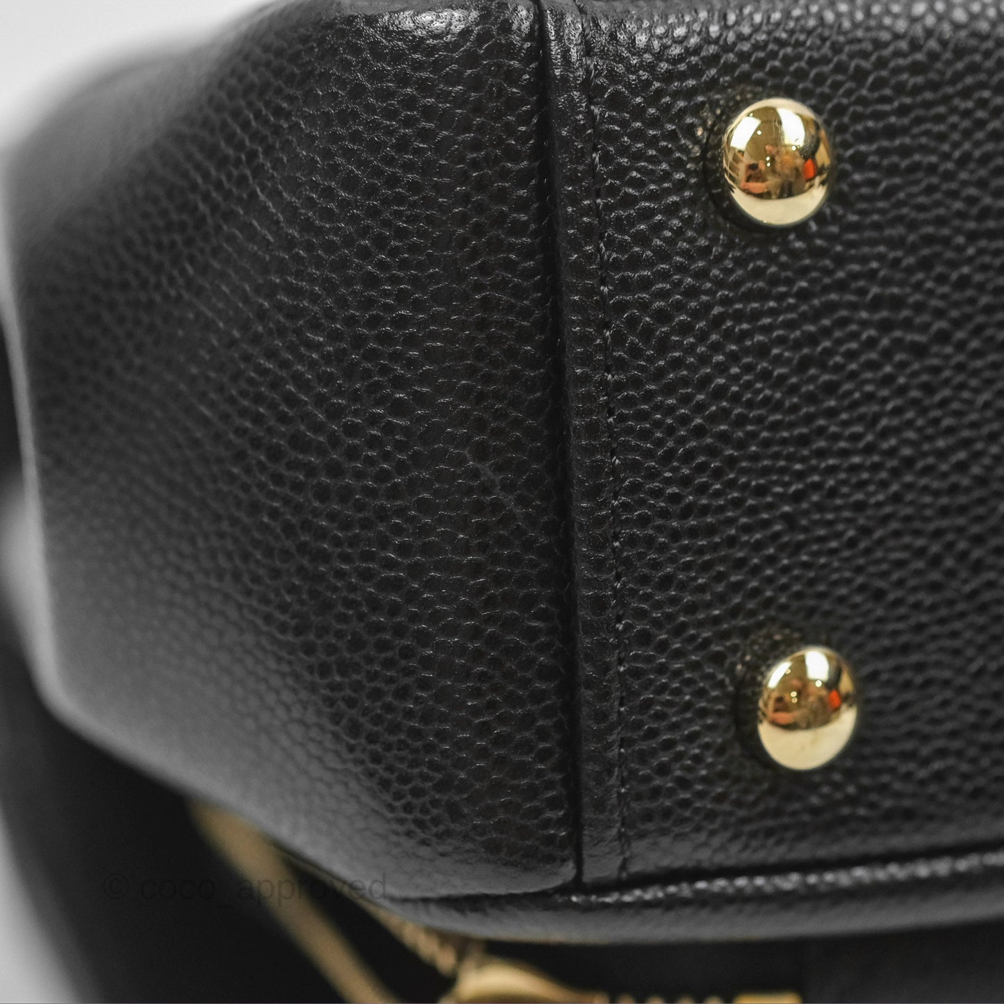 Chanel Quilted Small Business Affinity Flap Black Caviar Gold Hardware