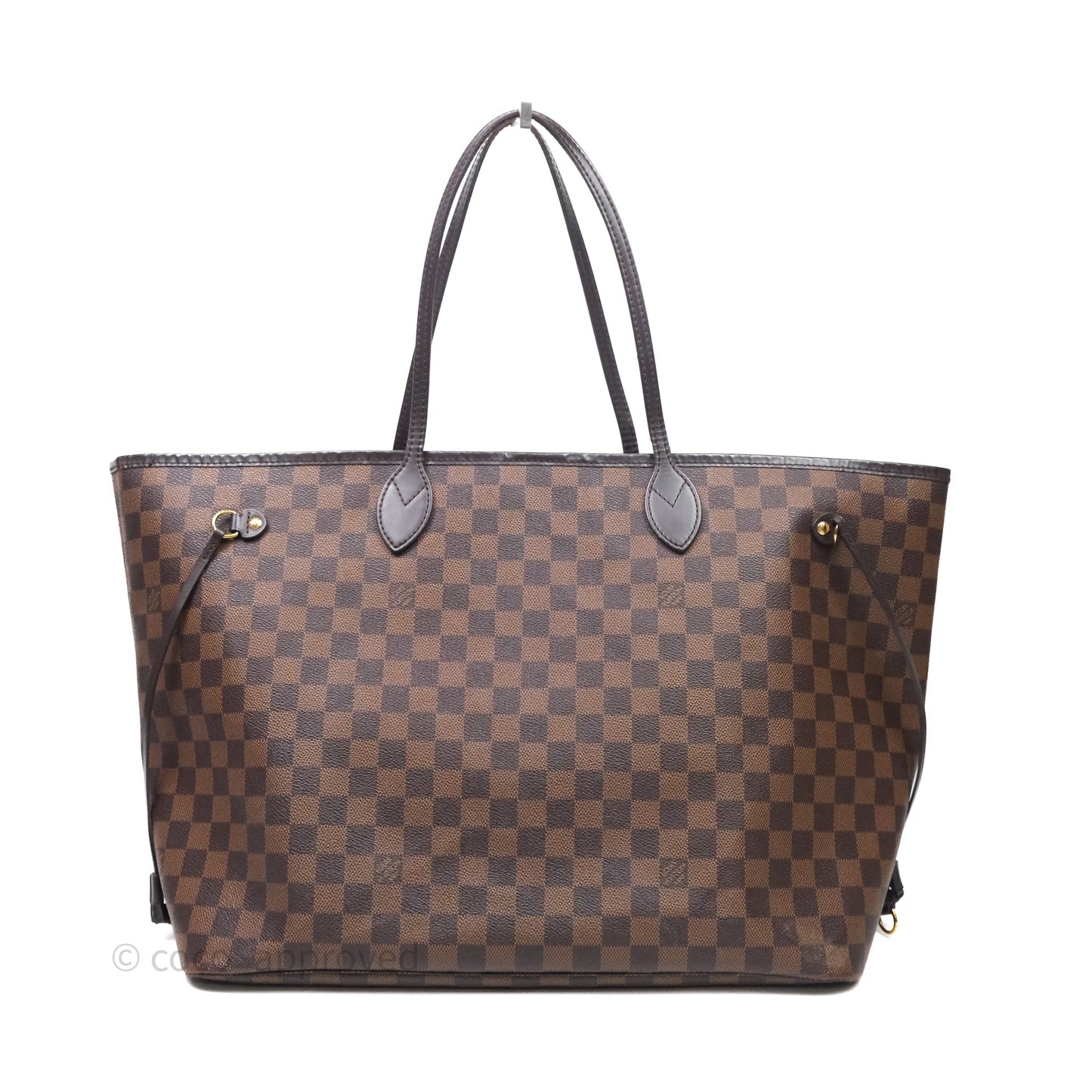 Louis Vuitton Neverfull Tote Bag GM Damier Ebene