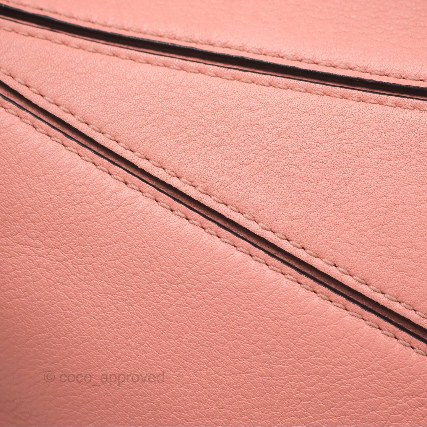 Loewe Small Puzzle Bag Pink Calfskin