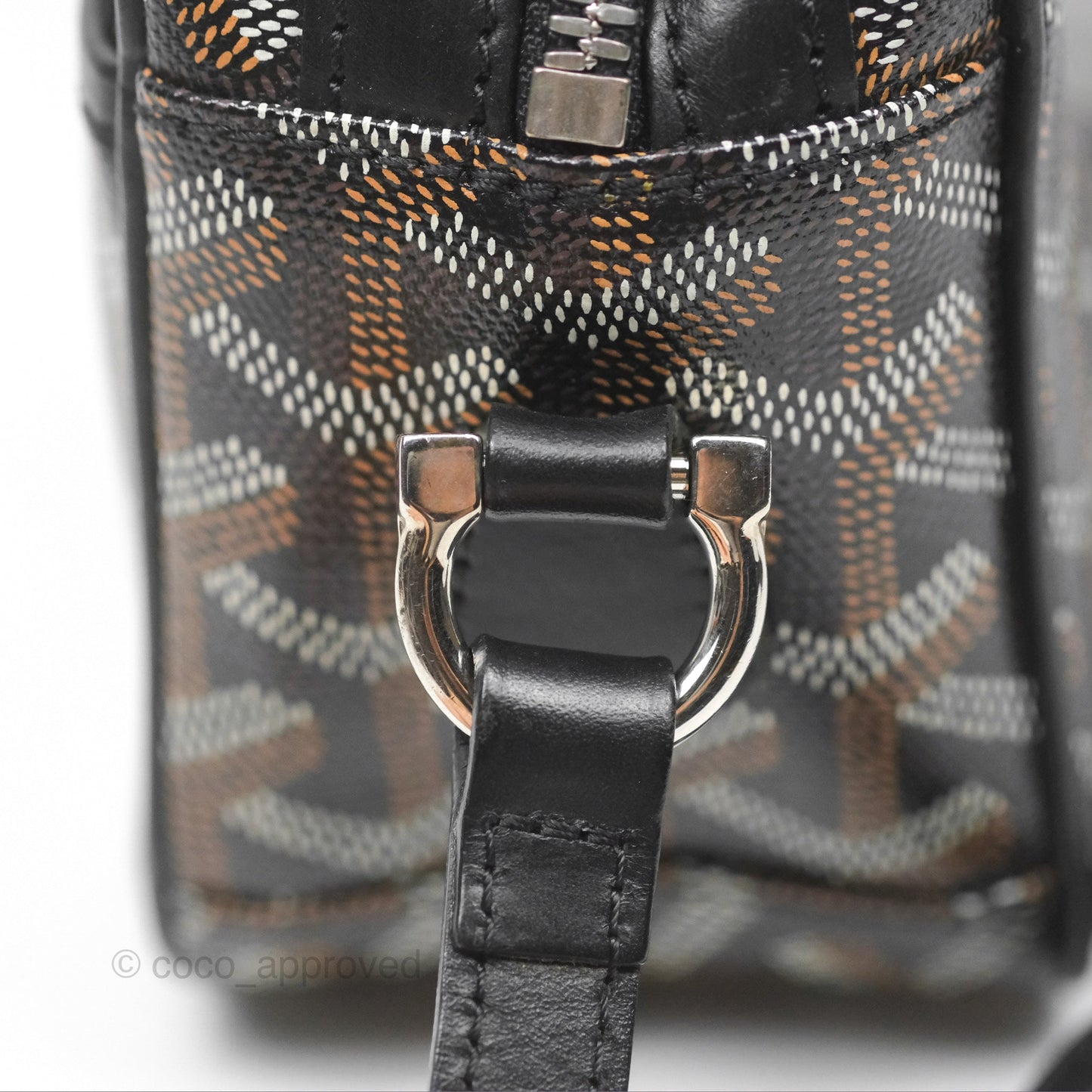 Goyard Cap-Vert PM Bag Black Goyardine