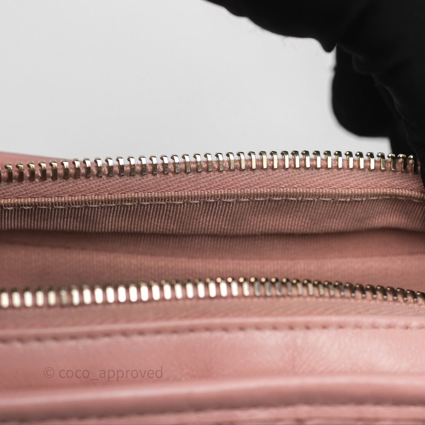 Chanel Small Gabrielle Hobo Quilted Pink Aged Calfskin