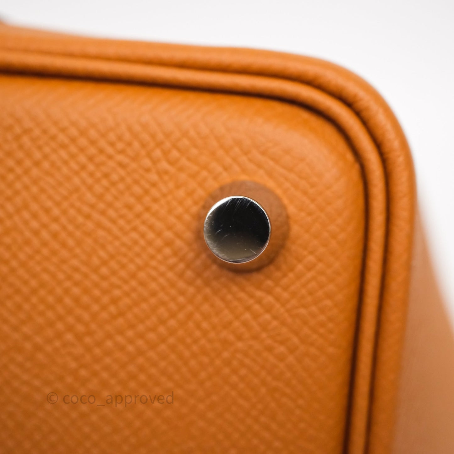 Hermès Picotin 18 Tressage Gold Epsom Palladium Hardware