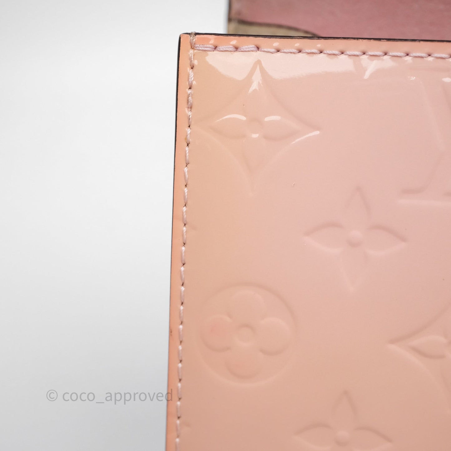 Louis Vuitton Spring Street Vernis Epi Monogram Rose Ballerine