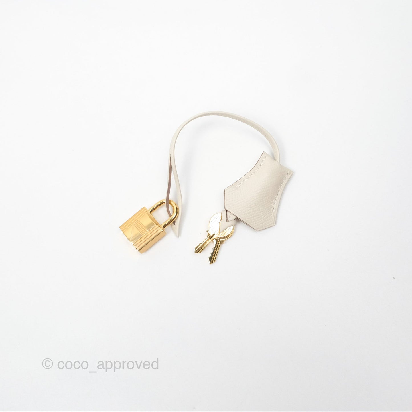Hermès Kelly 28 Sellier Craie 10 Epsom Gold Hardware