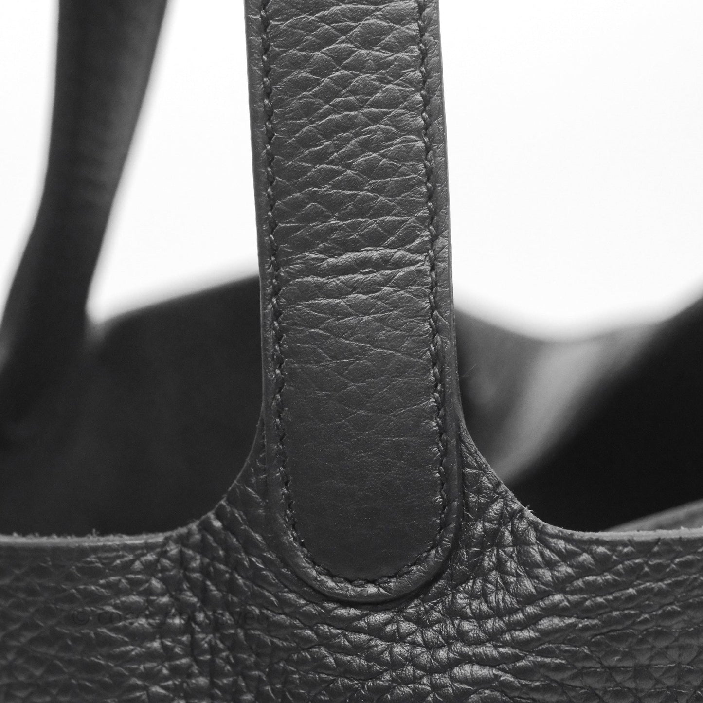 Hermès Picotin 18 Black Noir 89 Clemence Palladium Hardware