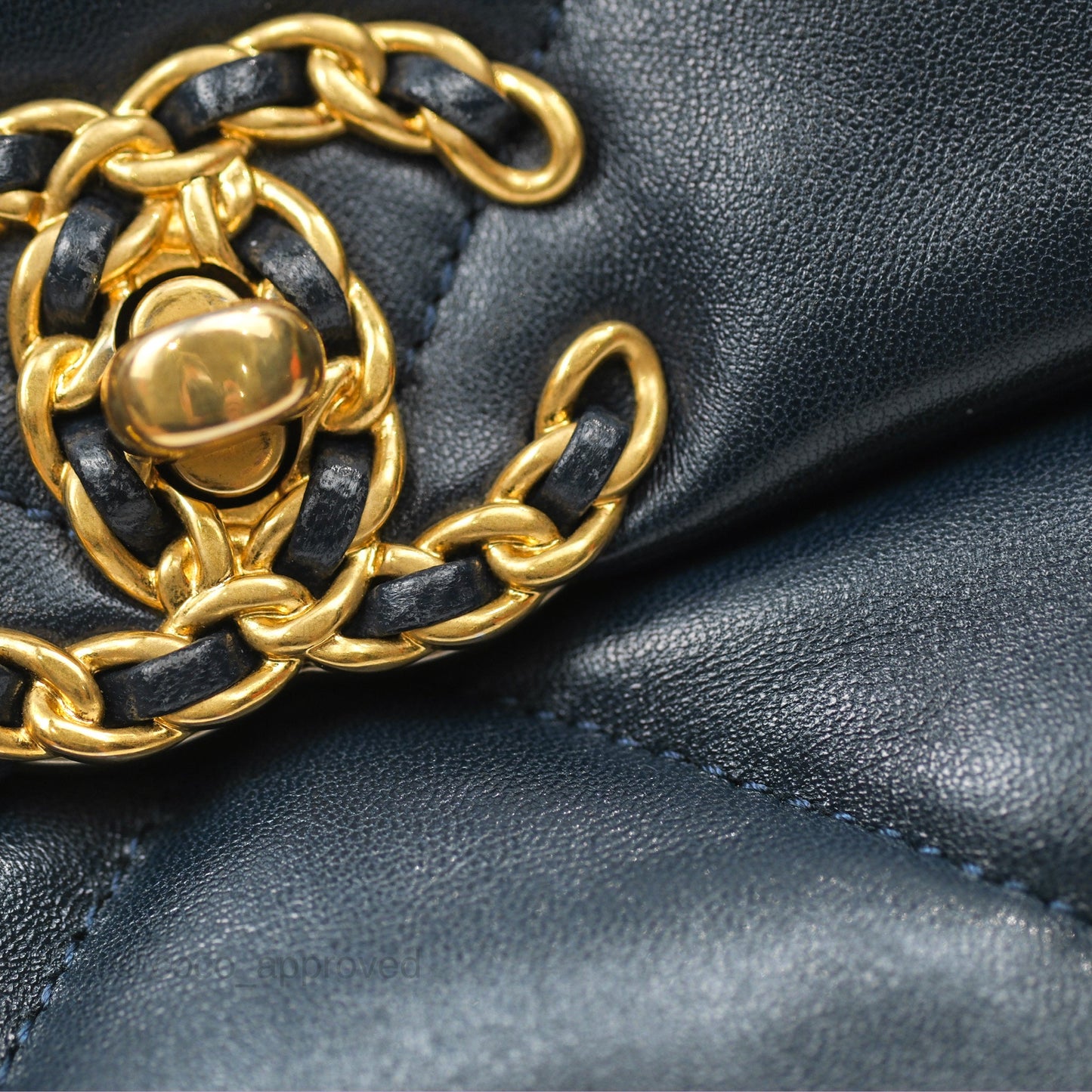 Chanel 19 Small Navy Mixed Hardware