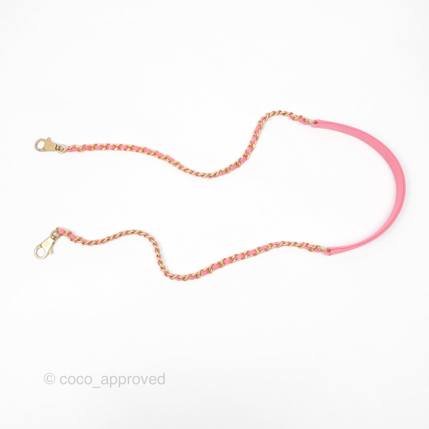 Chanel Small Coco Handle Quilted Pink Caviar Aged Gold Hardware Lizard Handle