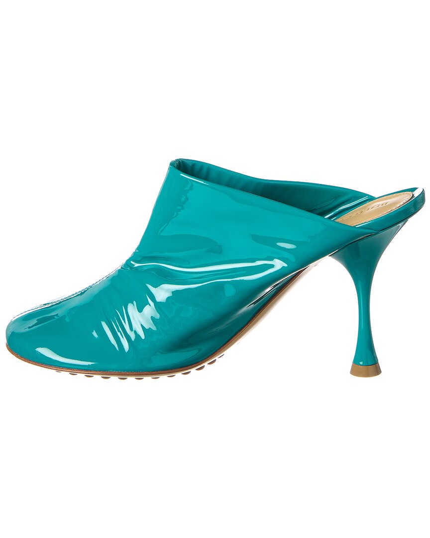 Luxury Bottega Veneta Dot Sock Patent Mule