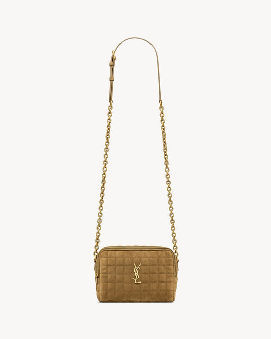 Luxury Saint Laurent Women's Lou Camera Bag in Goldenleaf | 7648091U807