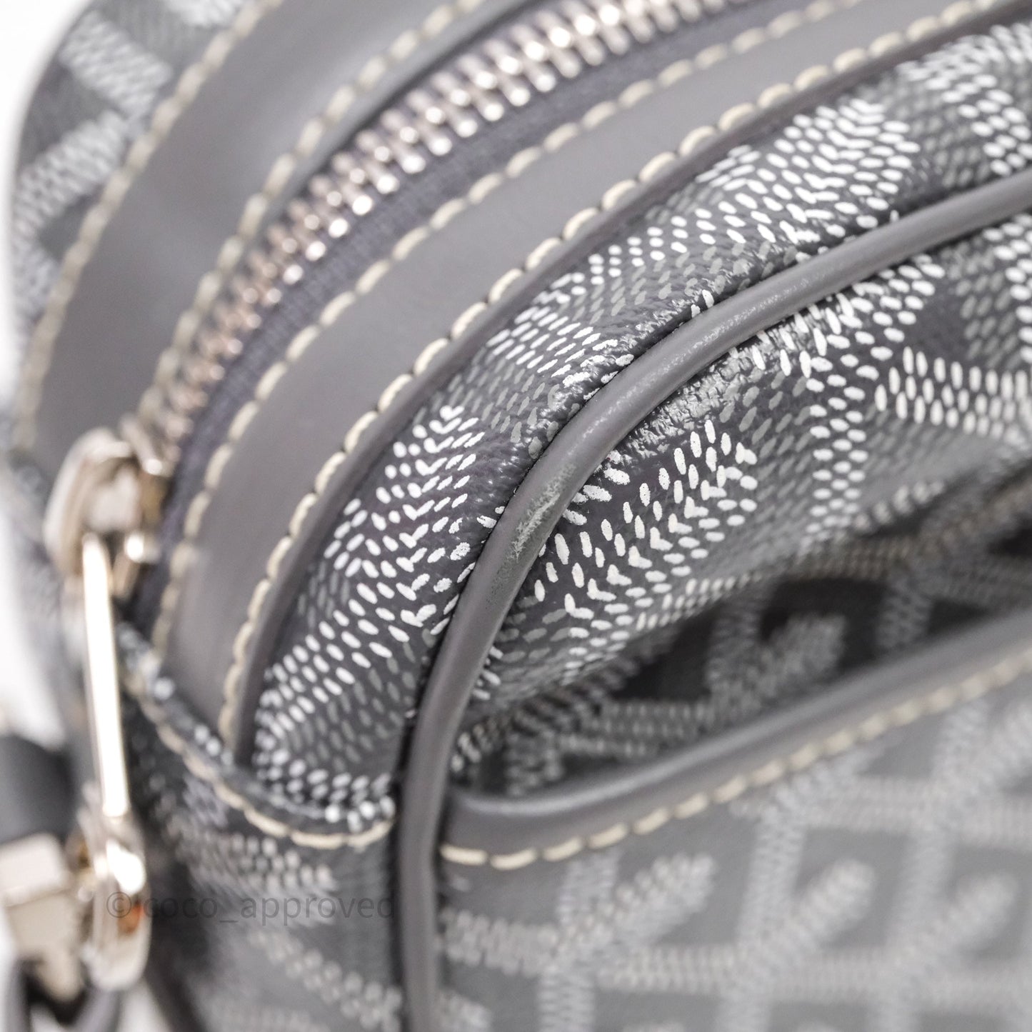 Goyard Cap-Vert PM Bag Grey Goyardine