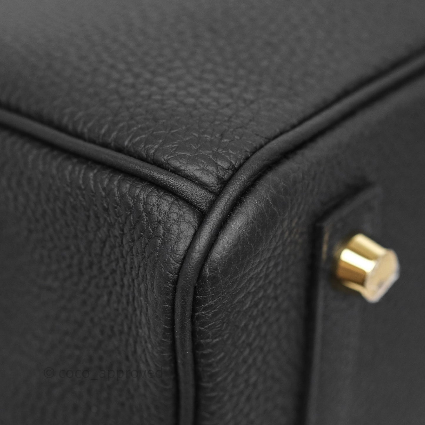 Hermès 3 In 1 Birkin 30 Retourne Black Noir 89 Togo Gold Hardware