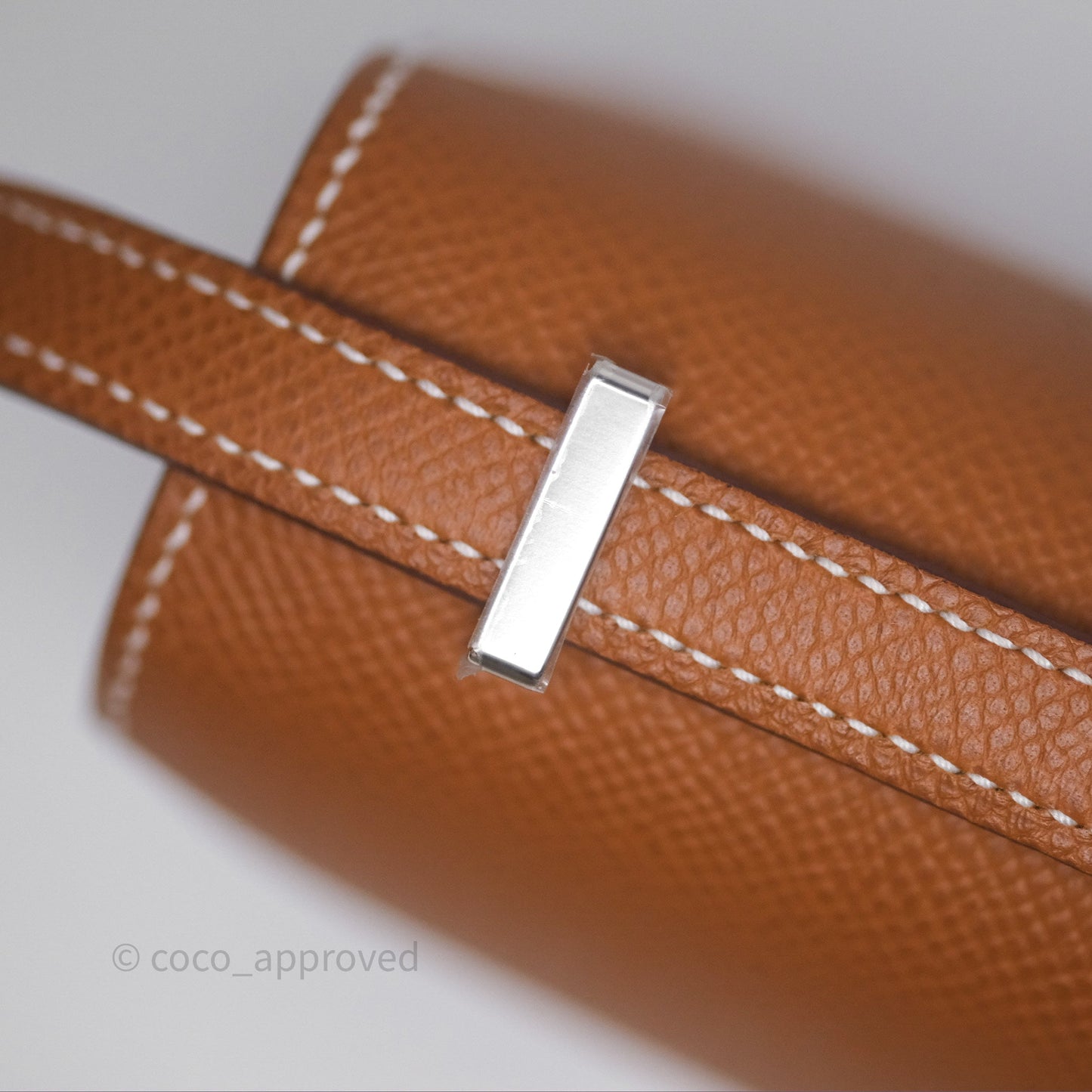 Hermès Constance Mini 18 Gold Epsom Palladium Hardware