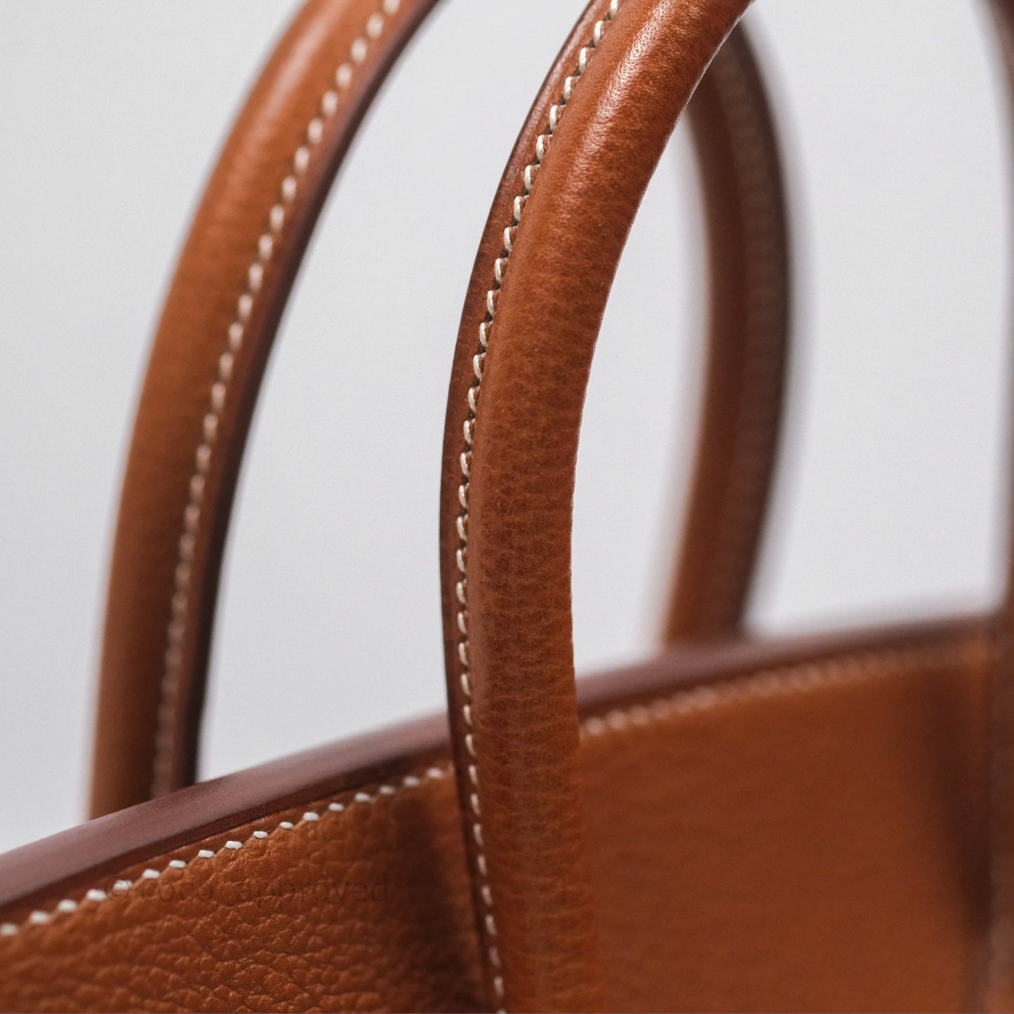 Hermès Birkin 25 Retourne Fauve 34 Barenia Gold Hardware