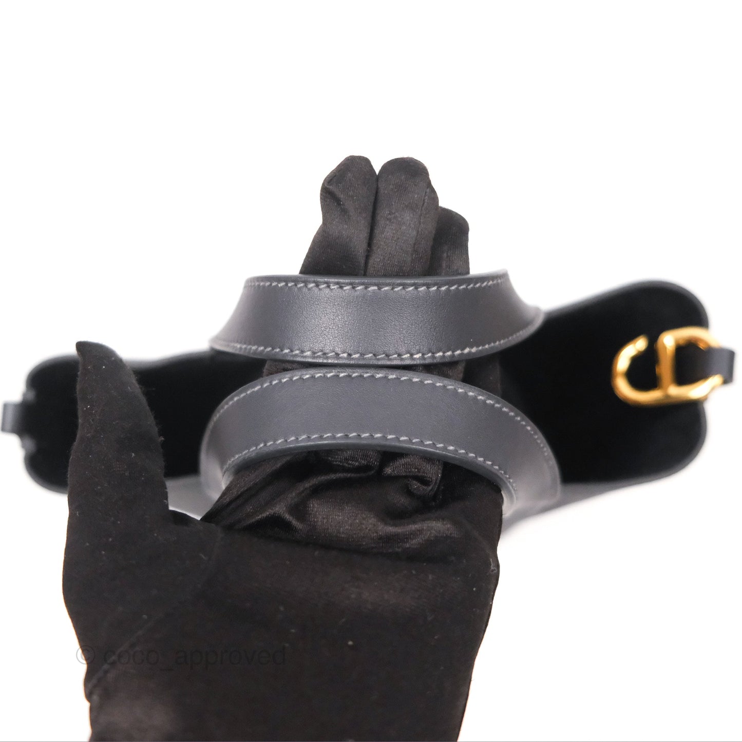 Hermes In-The-Loop 18 Caban Clemence Gold Hardware
