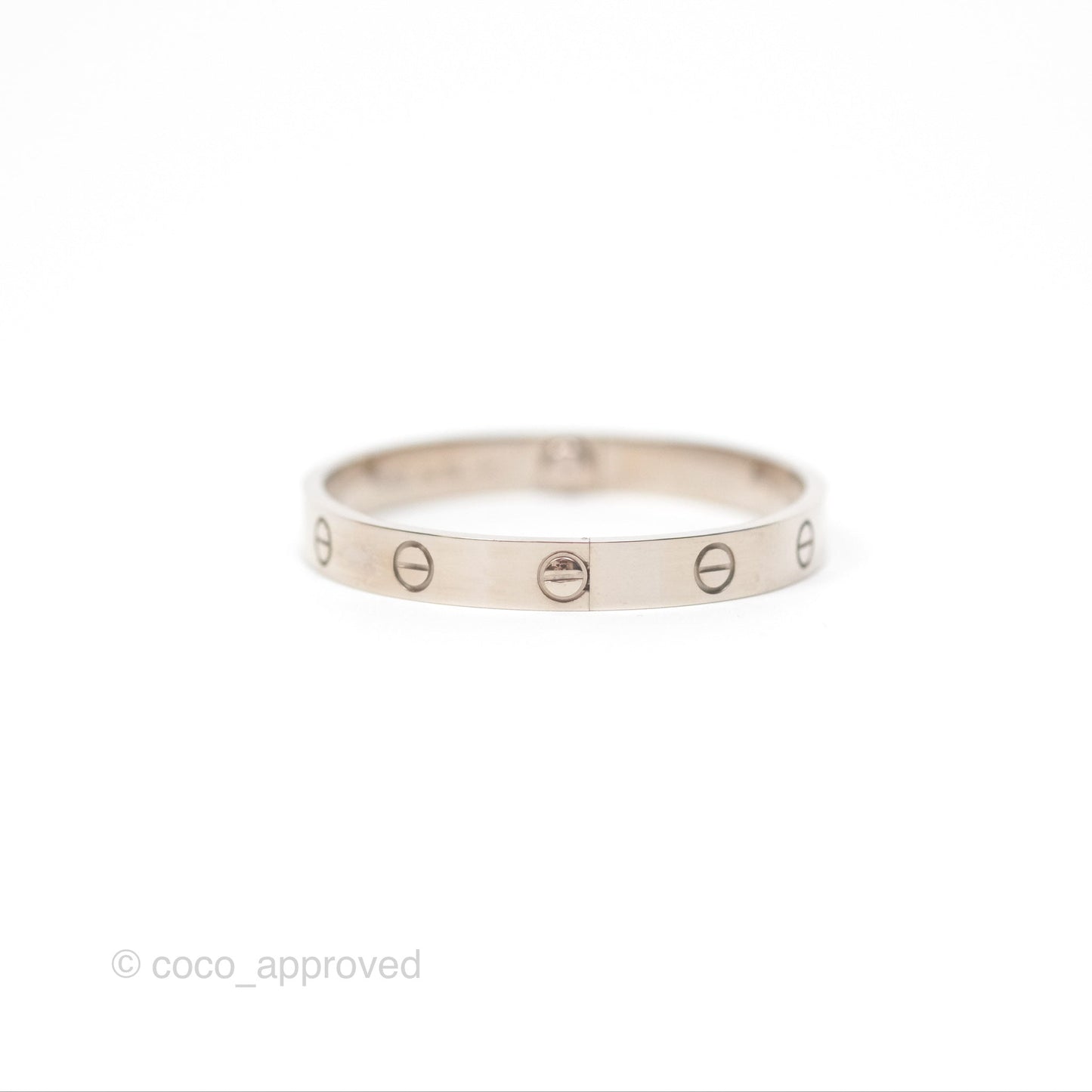 Cartier Love Bracelet White Gold