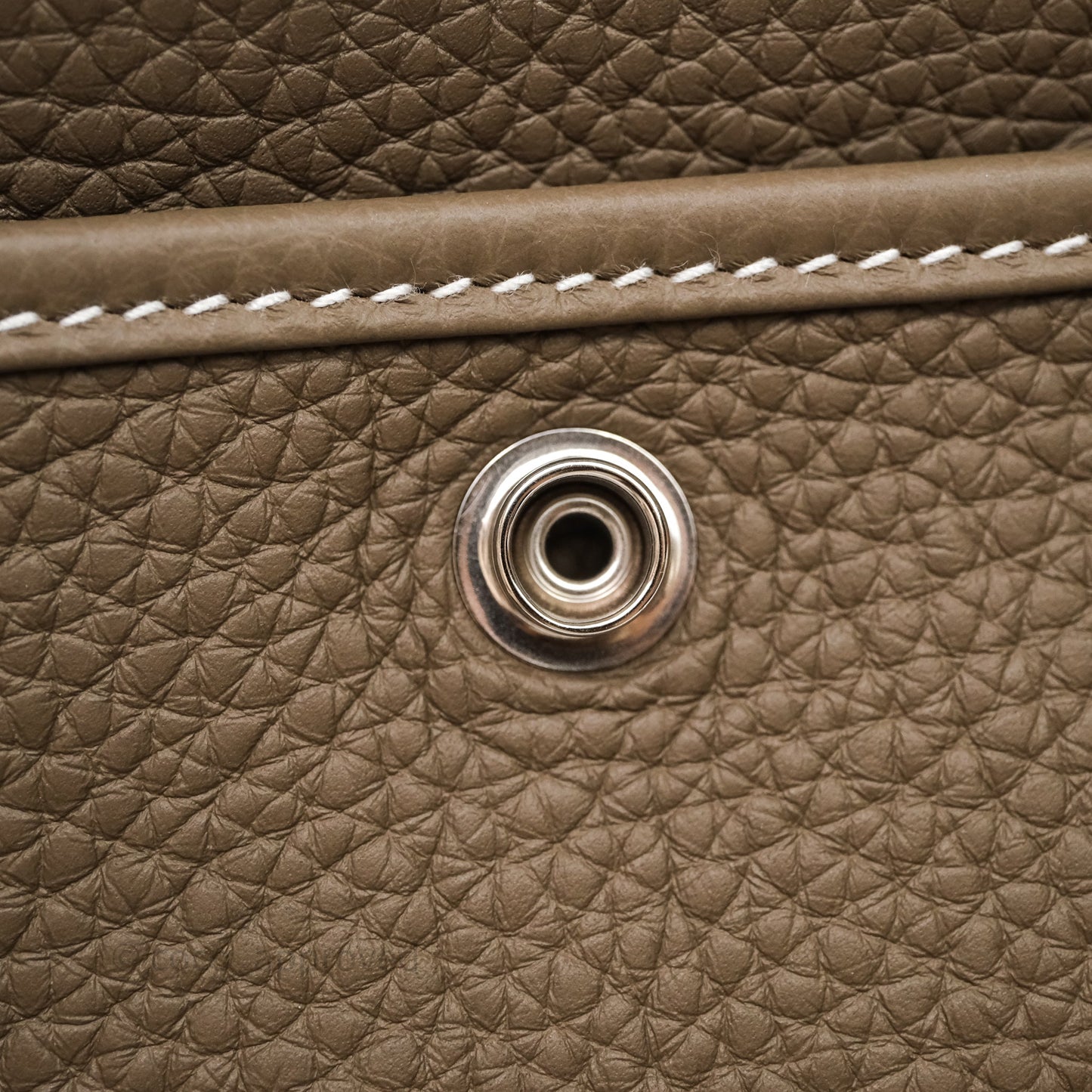 Hermès Evelyne 23 Etoupe 18 Clemence Palladium Hardware
