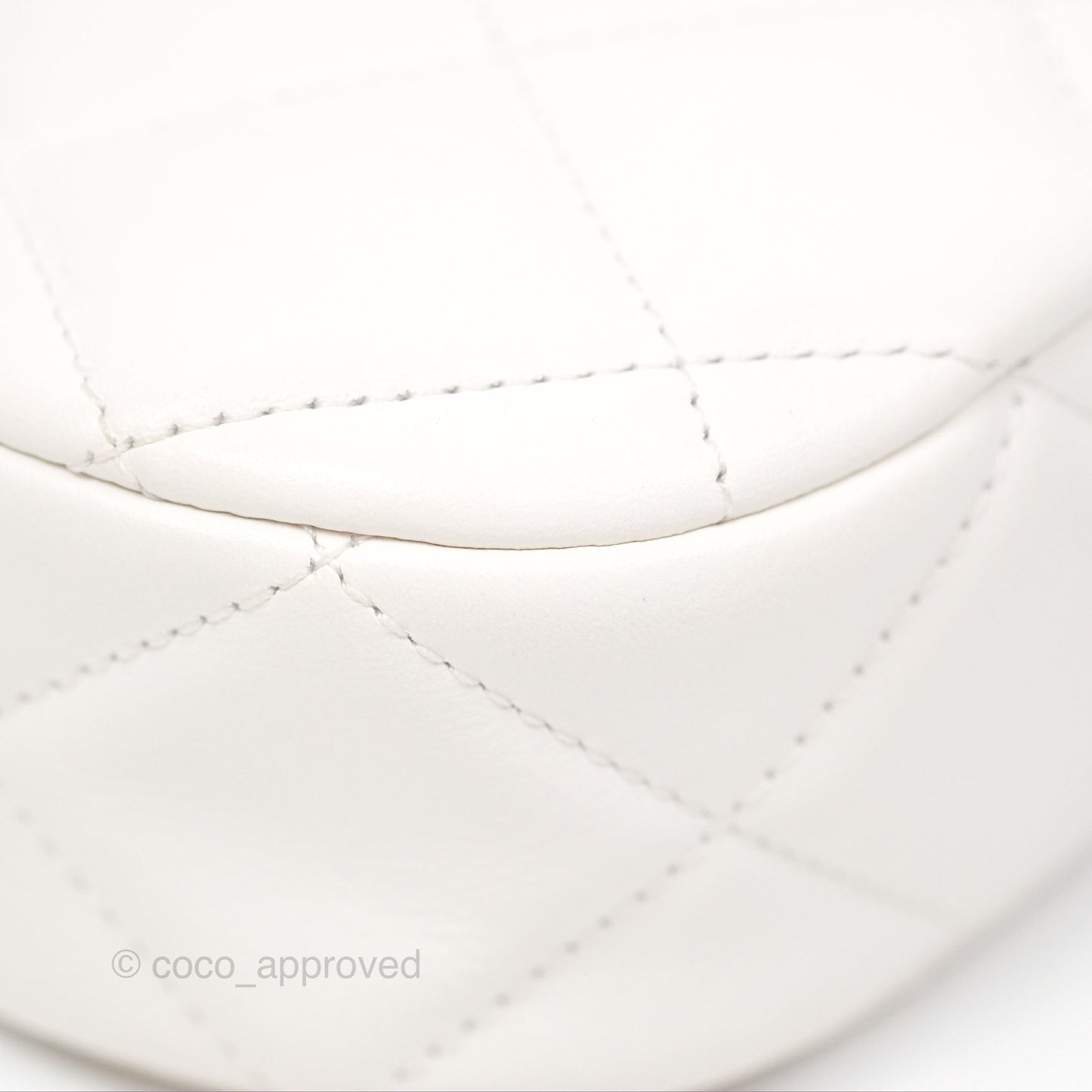 Chanel Hobo Bag White Aged Calfskin Aged Gold Hardware