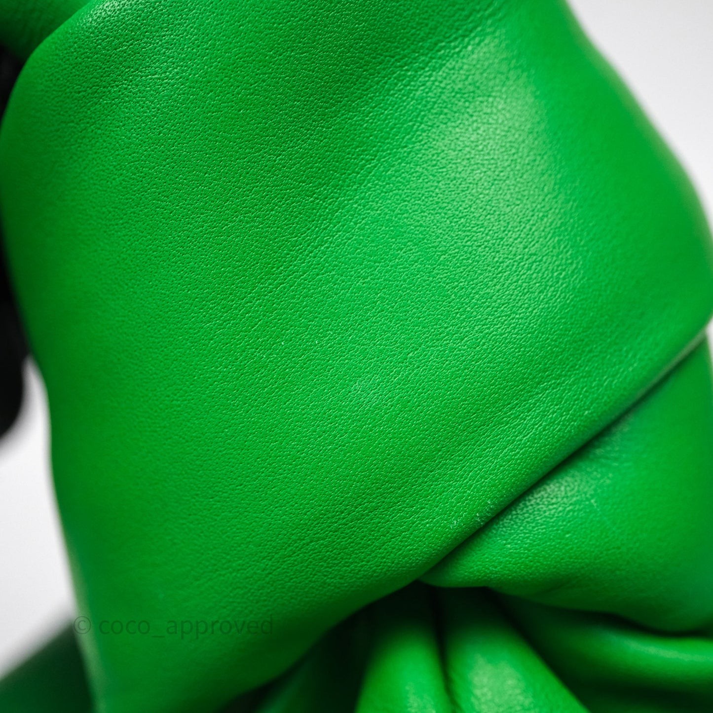 Bottega Veneta Mini Twist Knot Bag Green
