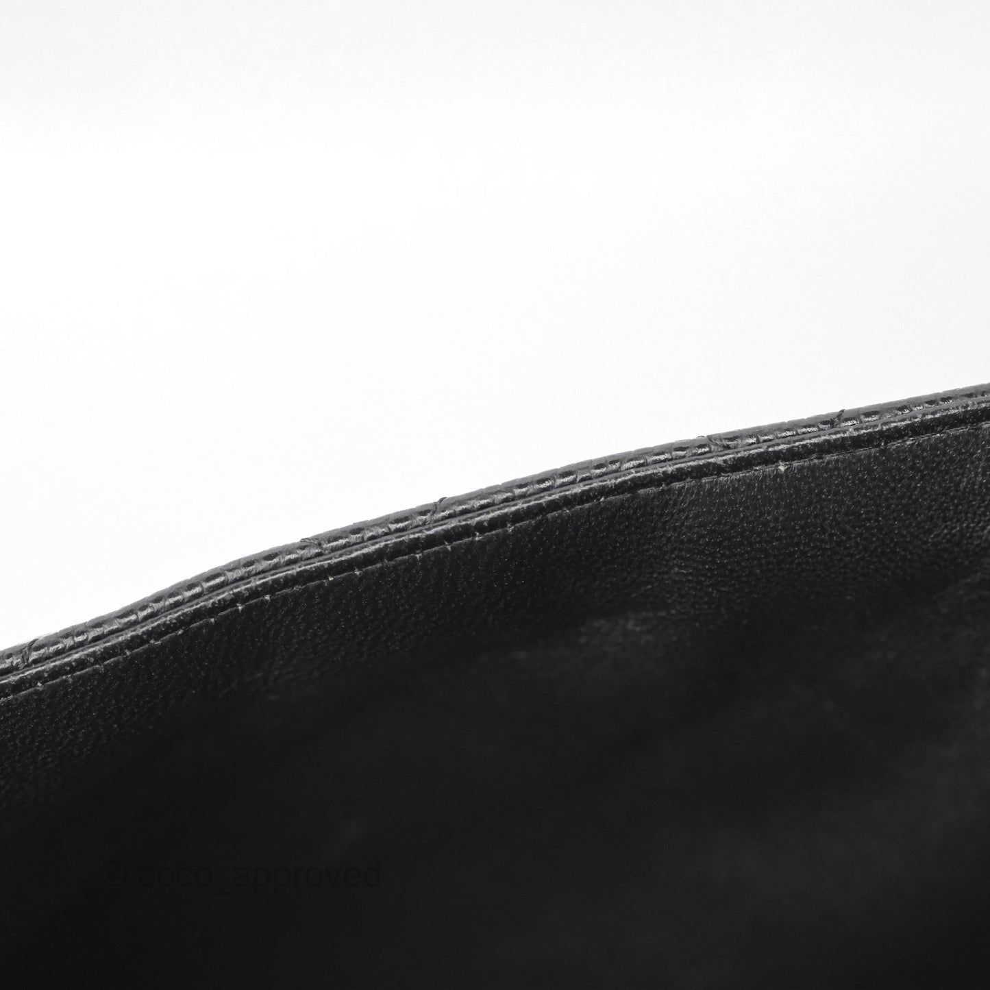 Chanel Maxi Single Flap Quilted Black Caviar Silver Hardware