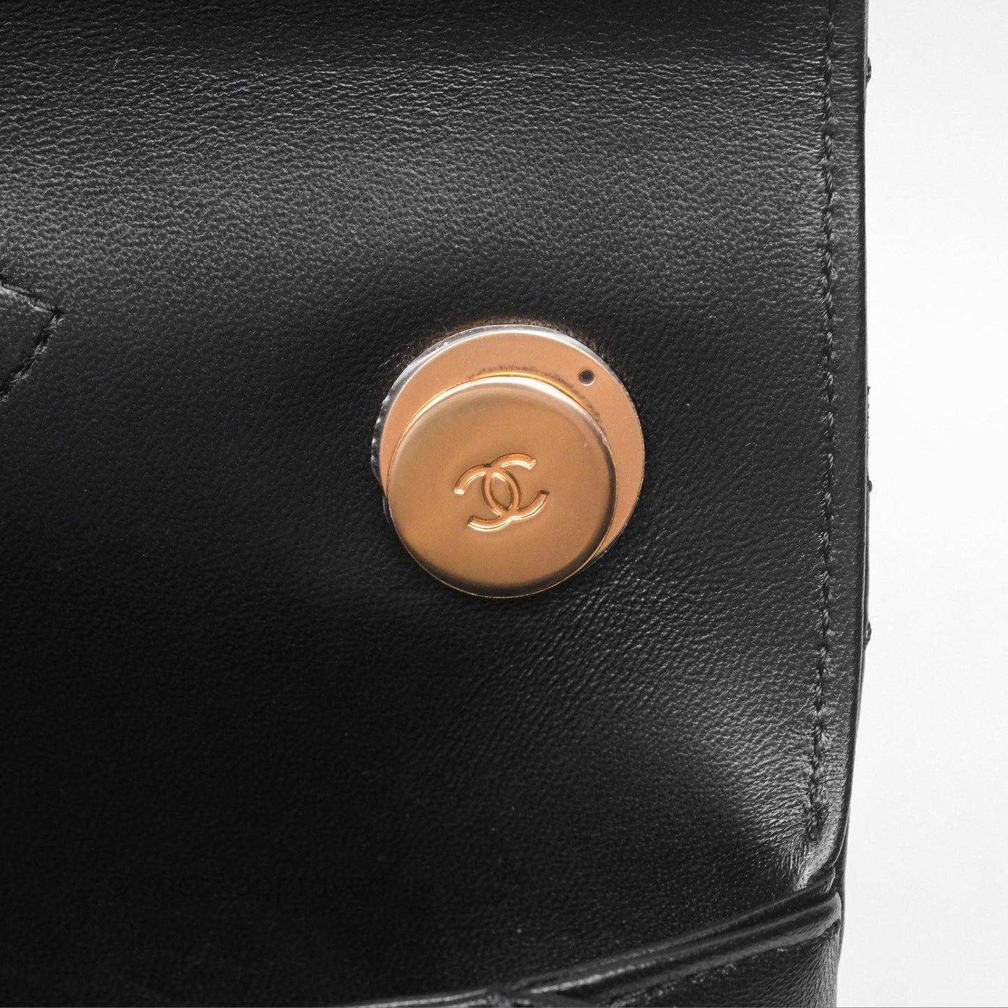 Chanel Trendy CC Small Black Lambskin Rose Gold Hardware