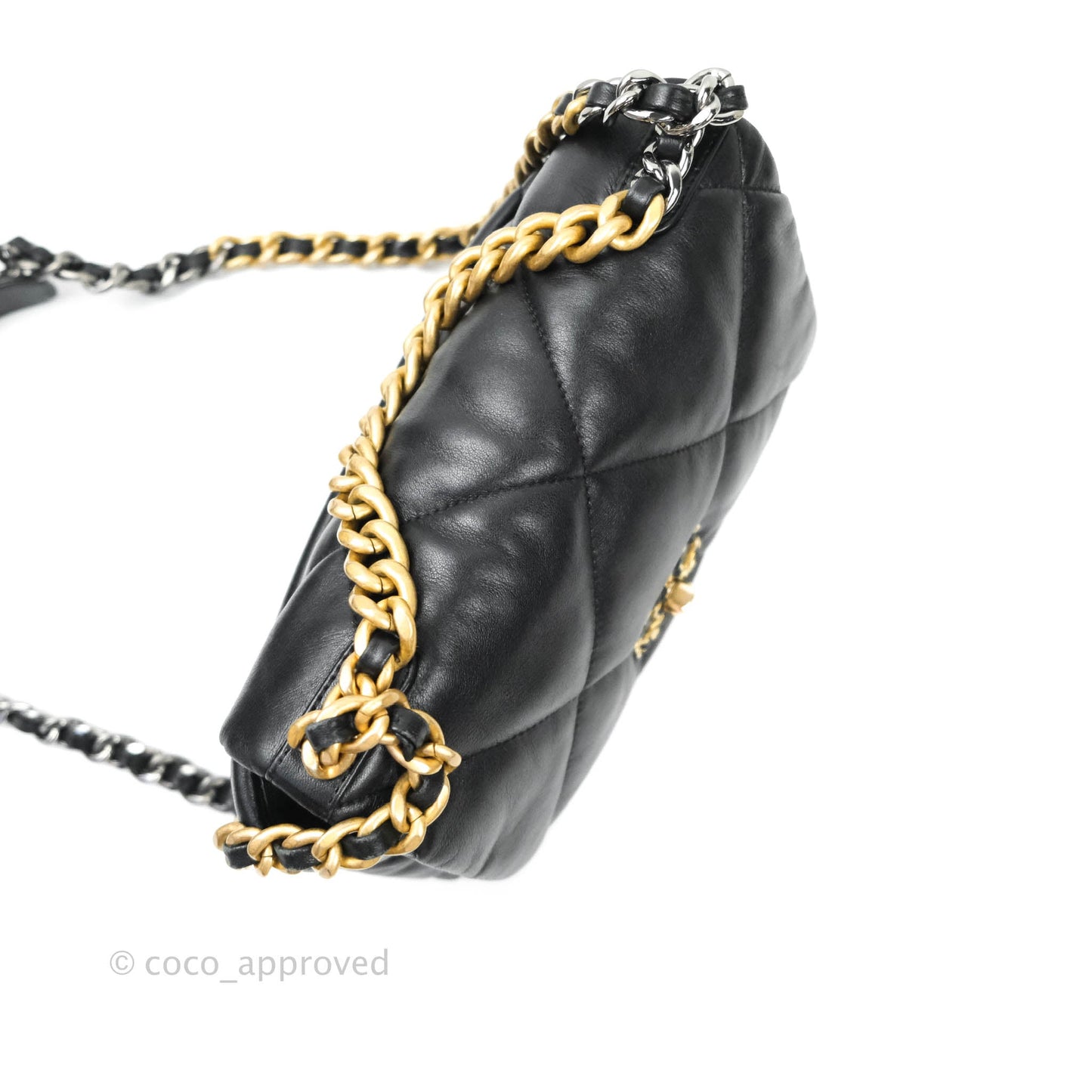 Chanel 19 Small Black Mixed Hardware