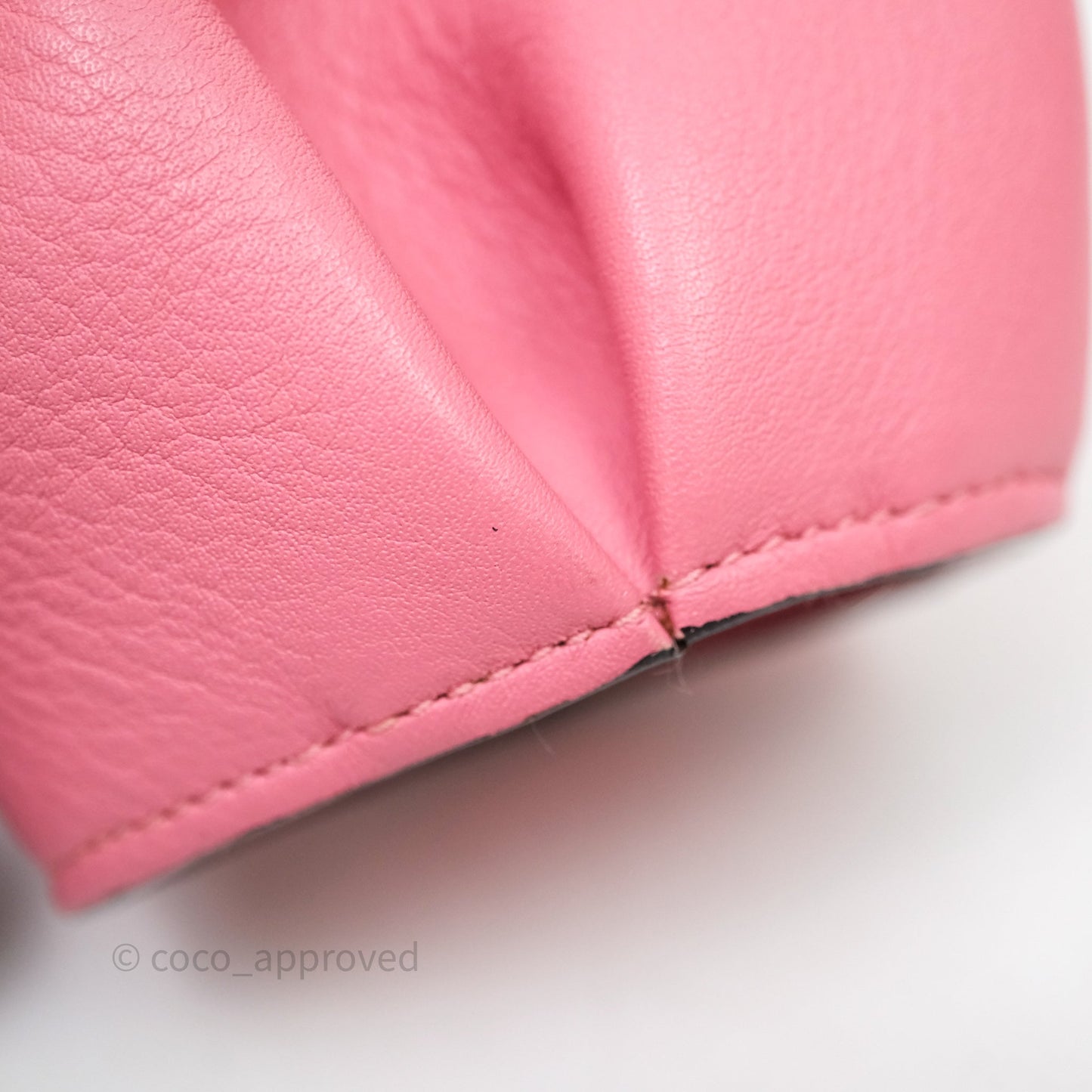 Loewe Elephant Coin Case Pink