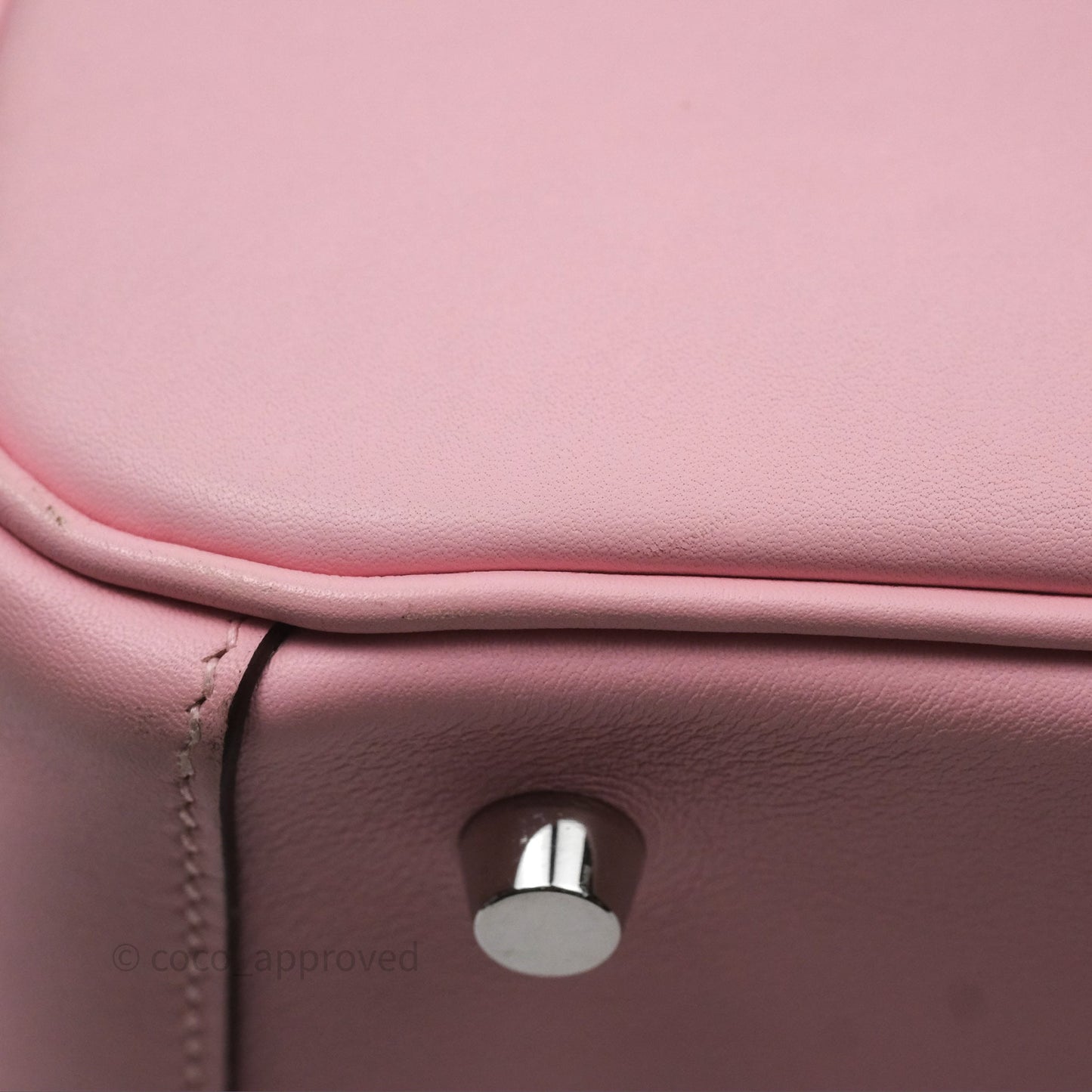 Hermes Lindy 26 Rose Sakura Pink 3Q Swift Palladium Hardware