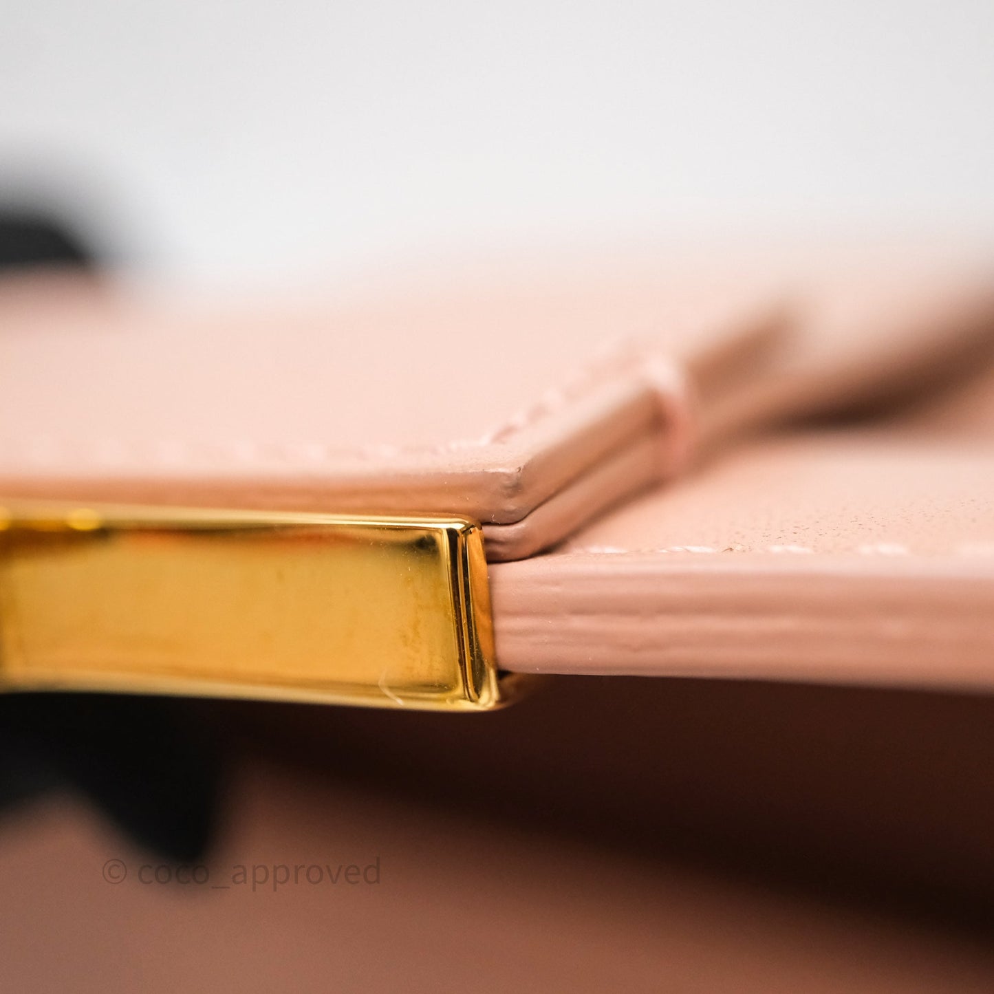 Christian Dior Small 30 Montaigne Bag Pink Calfskin Gold Hardware