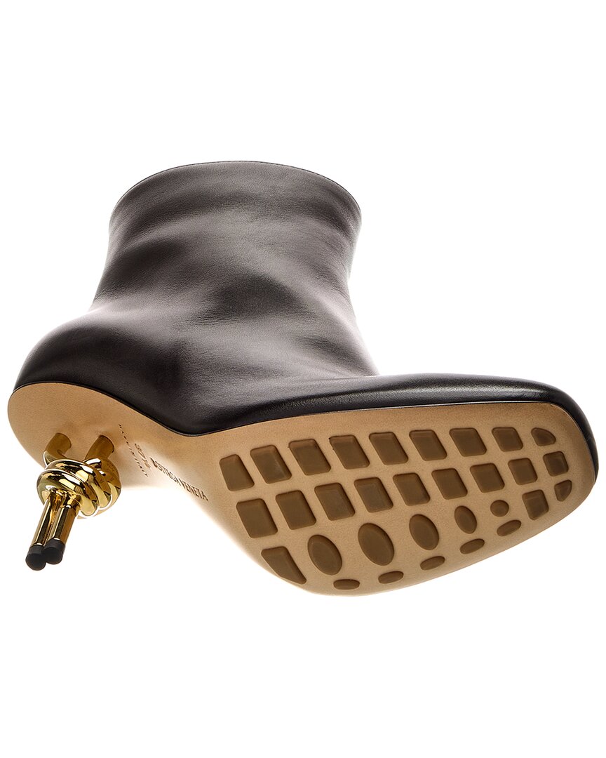 Luxury Bottega Veneta Knot Leather Bootie