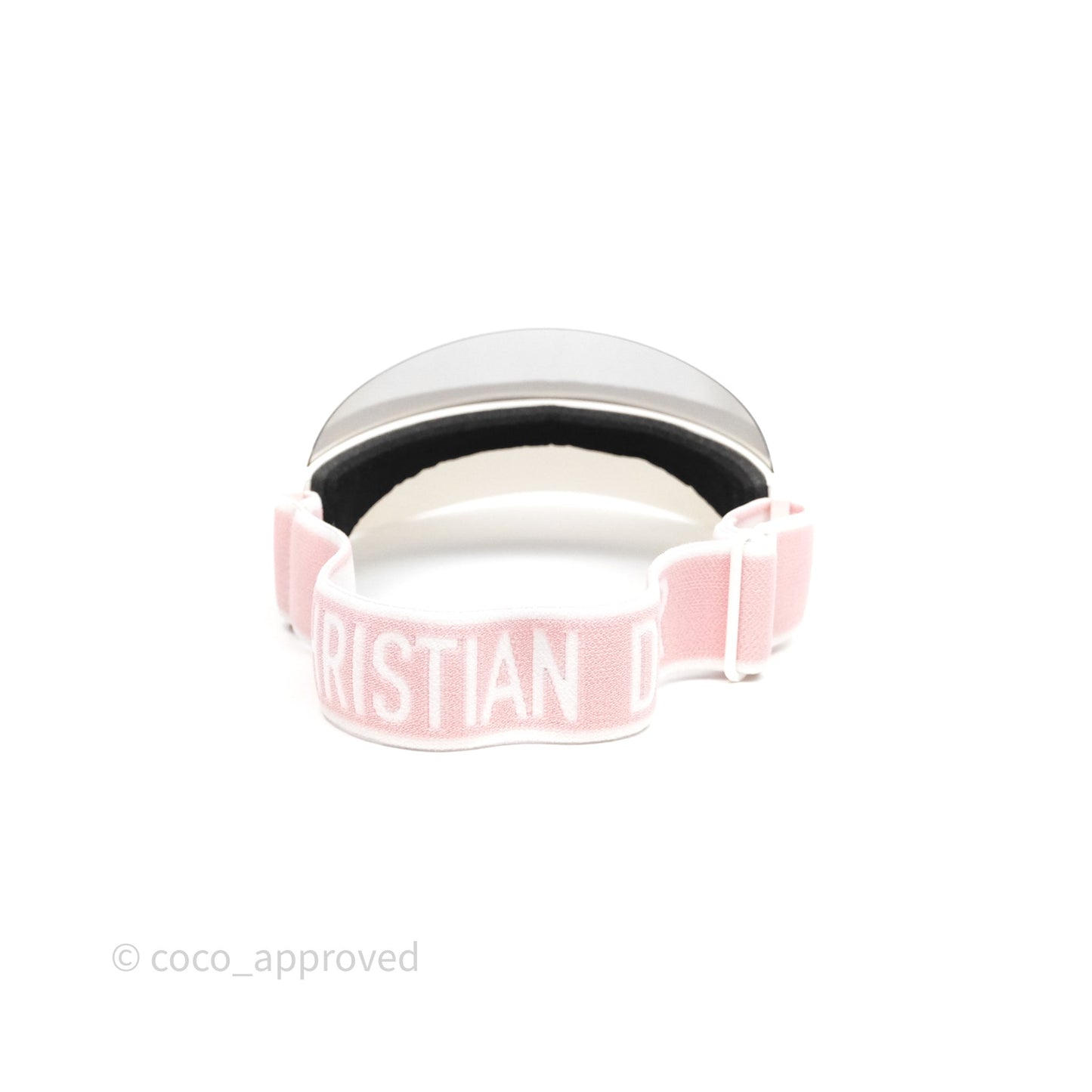Christian Dior Diorclub Pink White Sun Visor