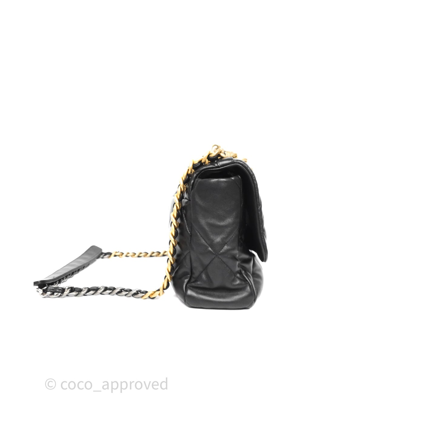 Chanel 19 Medium Black Mixed Hardware