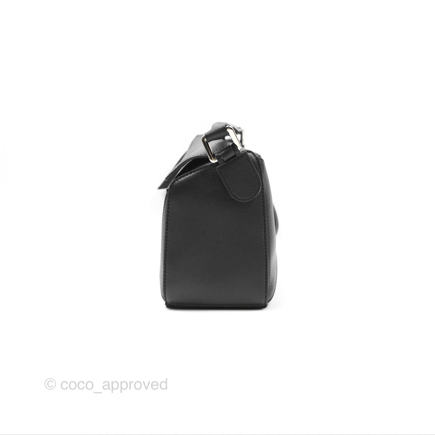 Loewe Small Puzzle Bag Black Calfskin