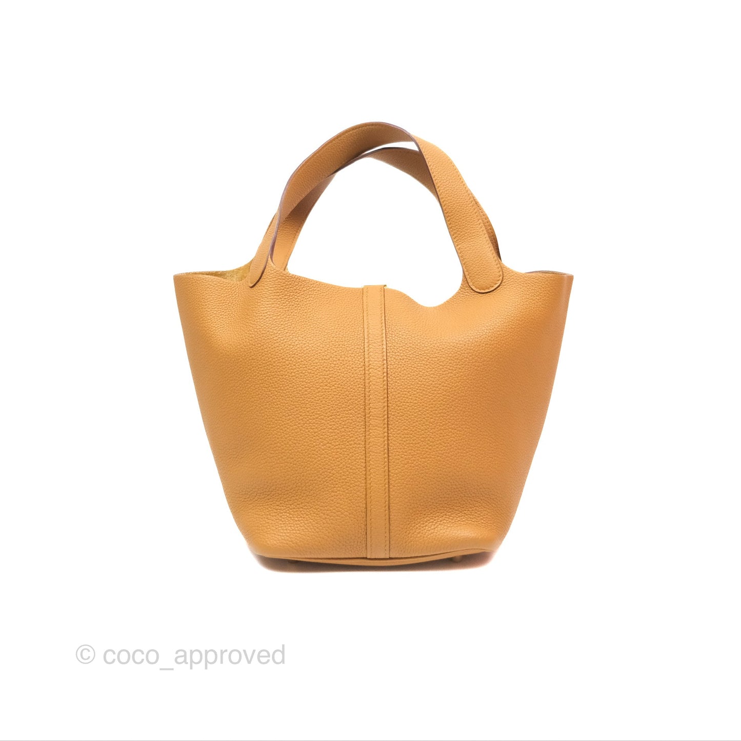 Hermès Picotin 22 Sesame 2S TM Gold Hardware