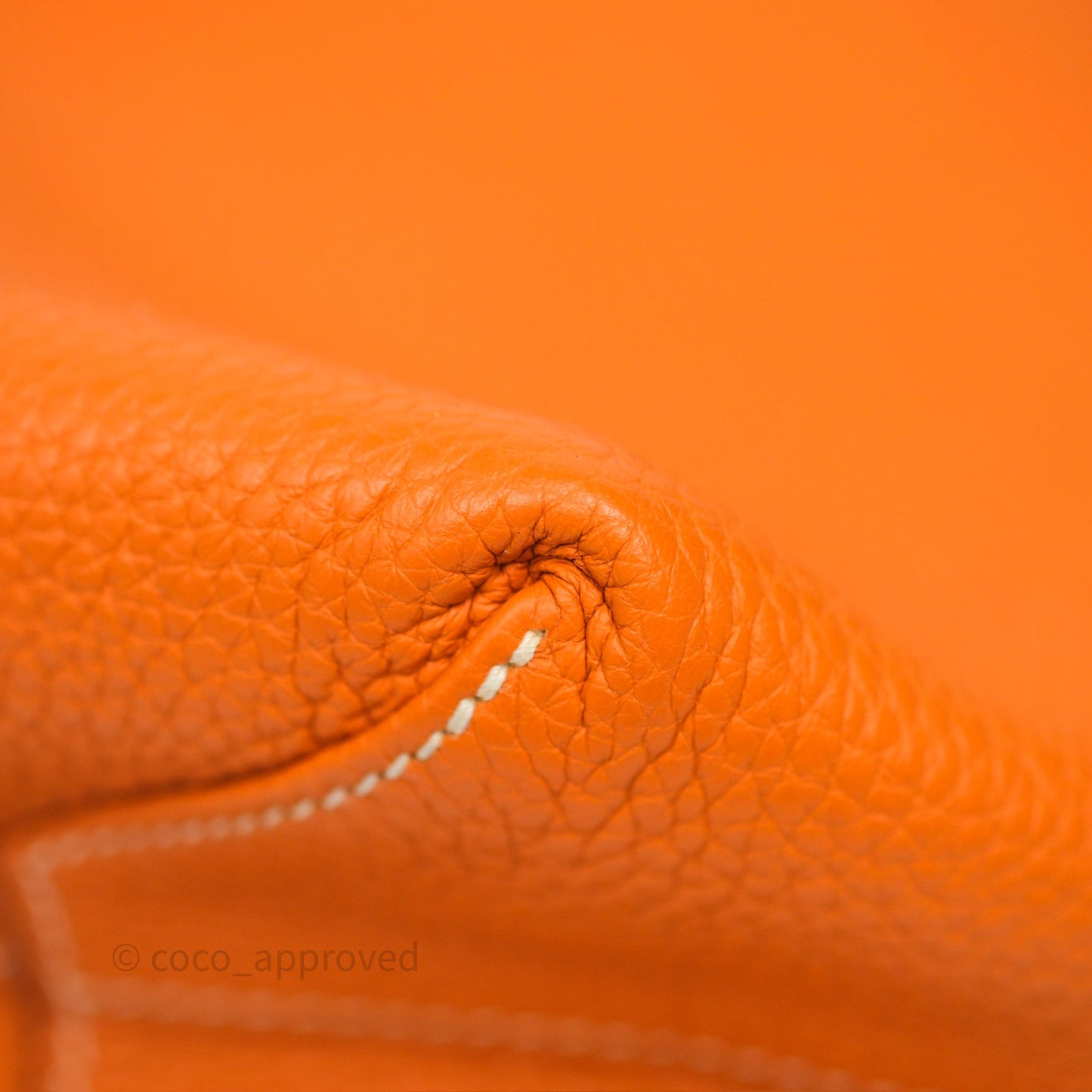 Hermès Double Sens Tote 36 Gold/ Orange Clemence