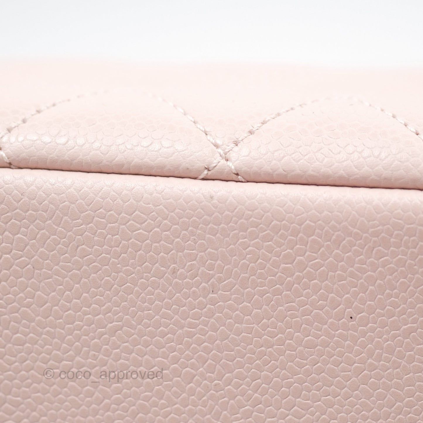 Chanel GST Pink Caviar Silver Hardware