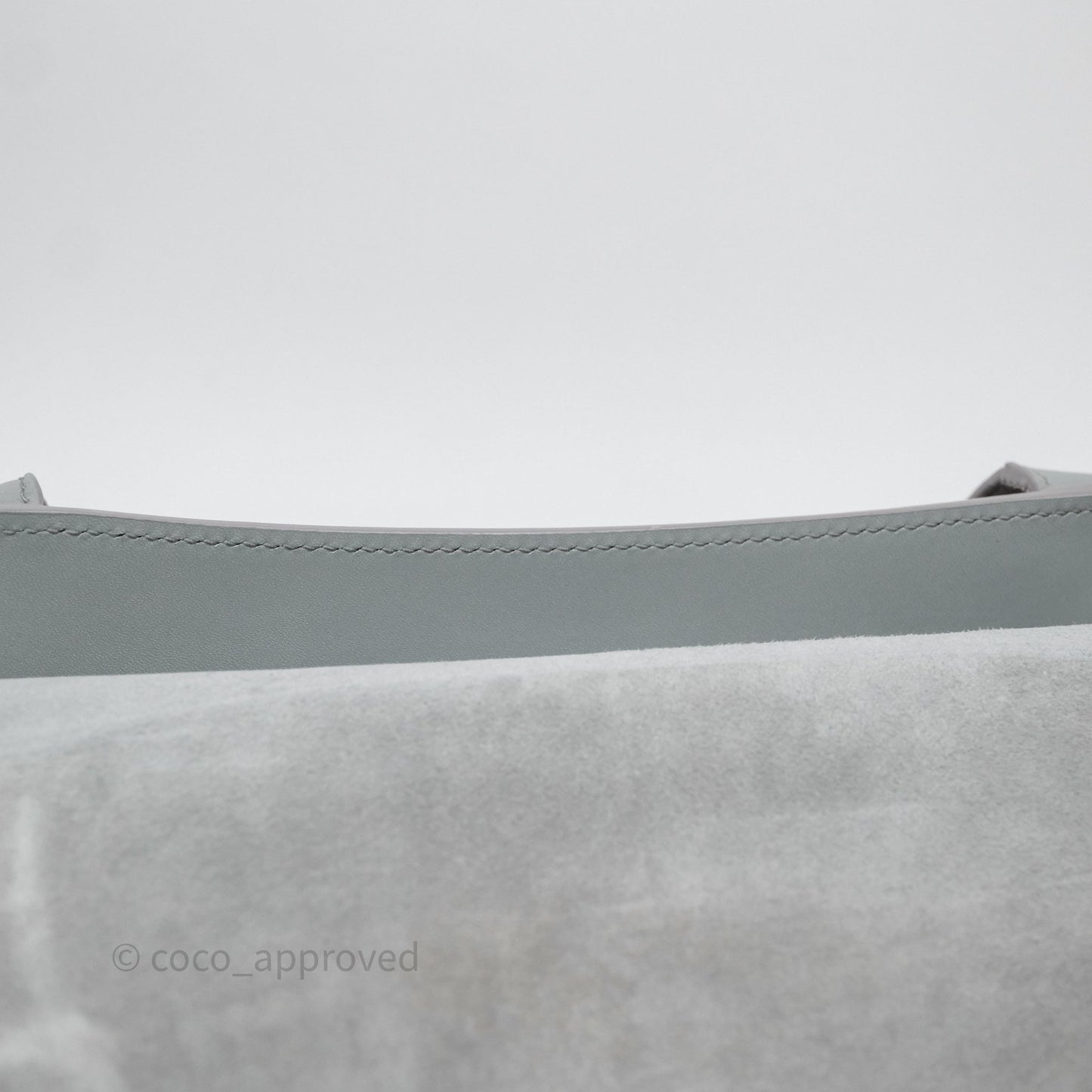 Christian Dior Medium Bobby Flap Grey Box Calfskin