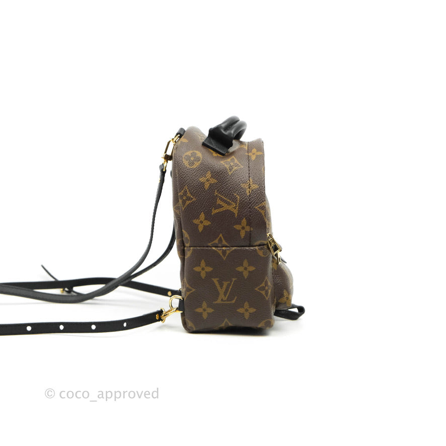 Louis Vuitton Mini Palm Springs Monogram Canvas Backpack⁣