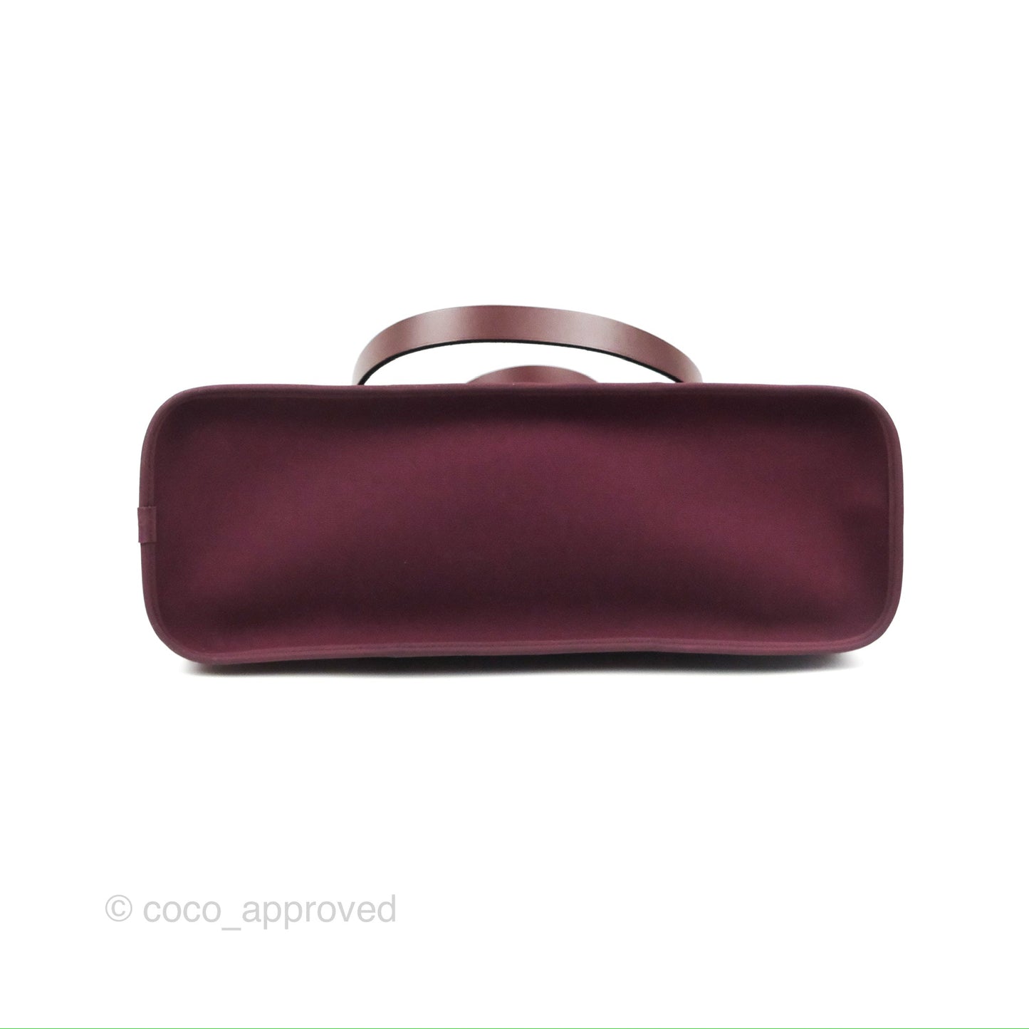 Hermès Cabag Elan Bag Purple Canvas