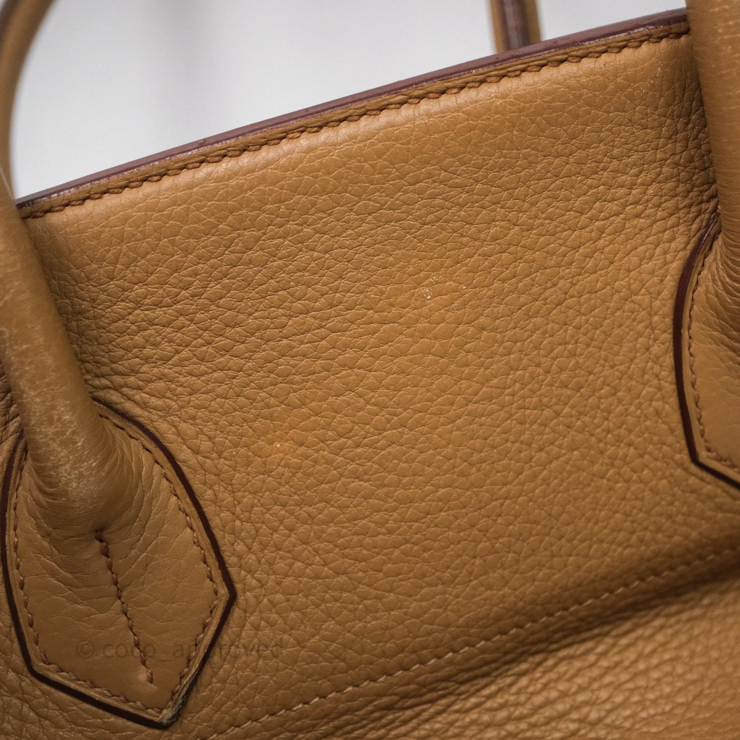 Hermès Birkin JPG Shoulder Bag 42 Tabac Camel 24 Palladium Hardware