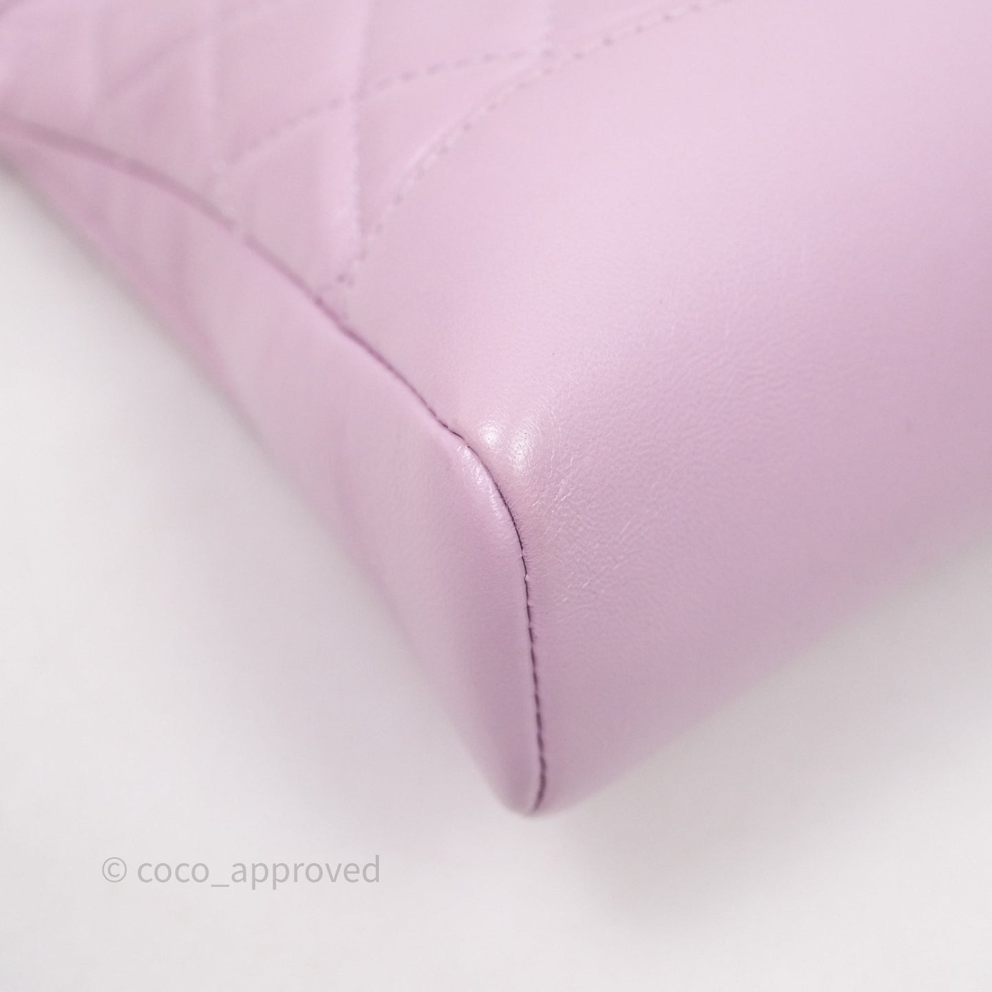 Chanel 31 Mini Lilac Shiny Lambskin Gold Hardware